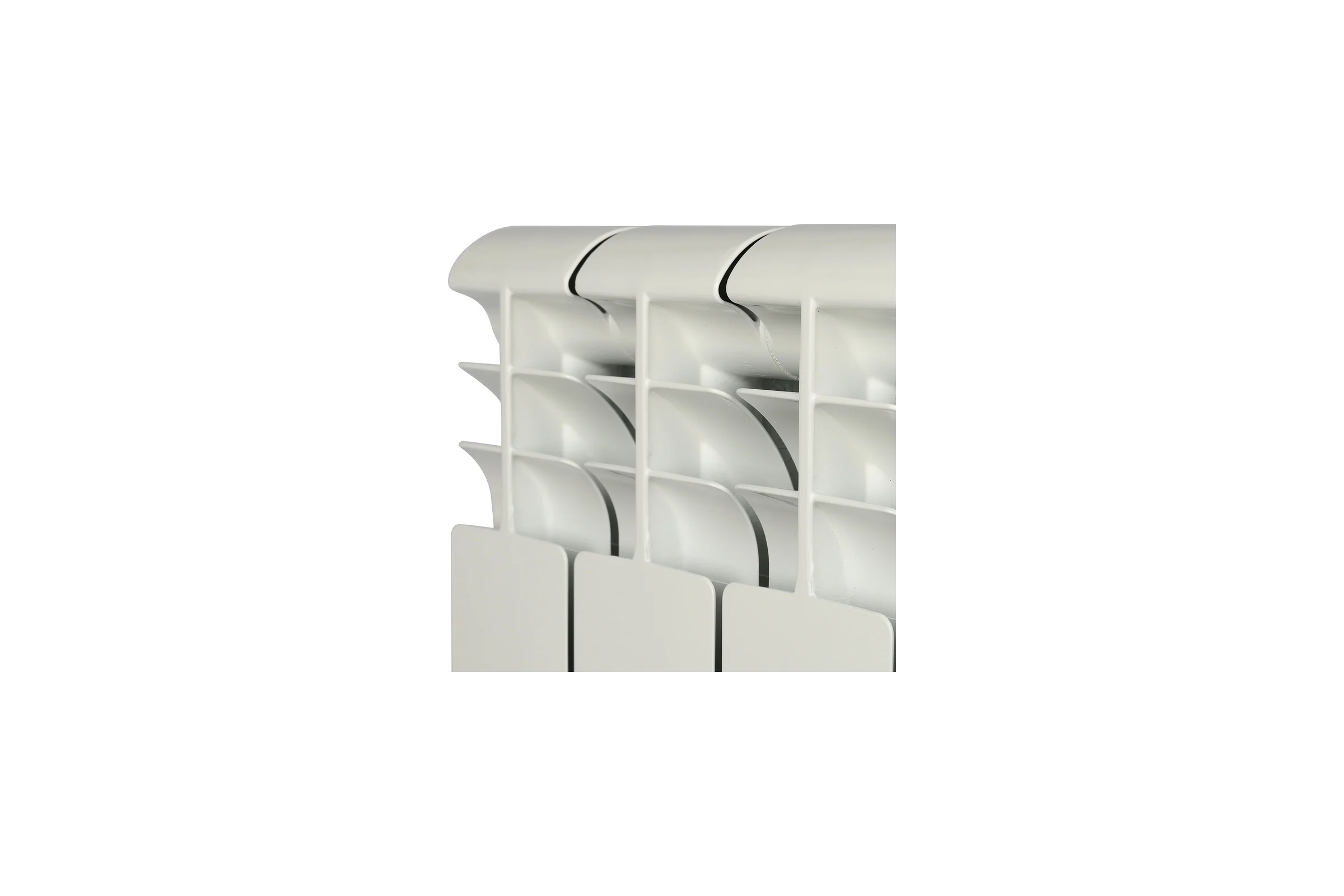 Алюминиевый радиатор ROMMER Profi 500 AL500-80-80-100 4 секции RAL9016 82482