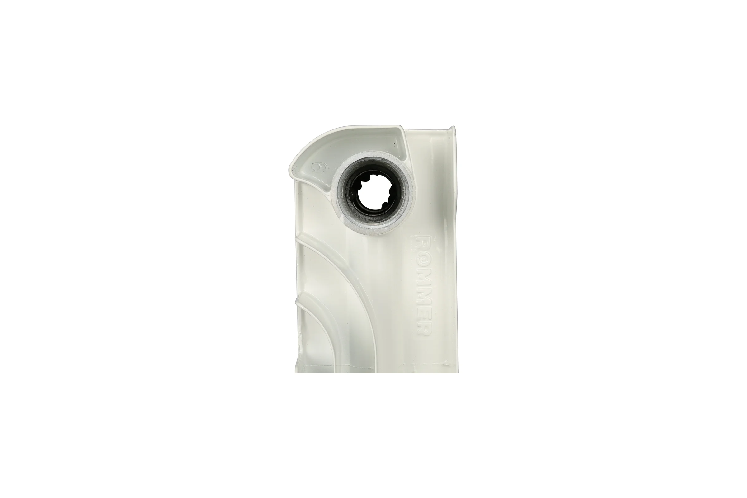 Алюминиевый радиатор ROMMER Profi 500 AL500-80-80-100 4 секции RAL9016 82482