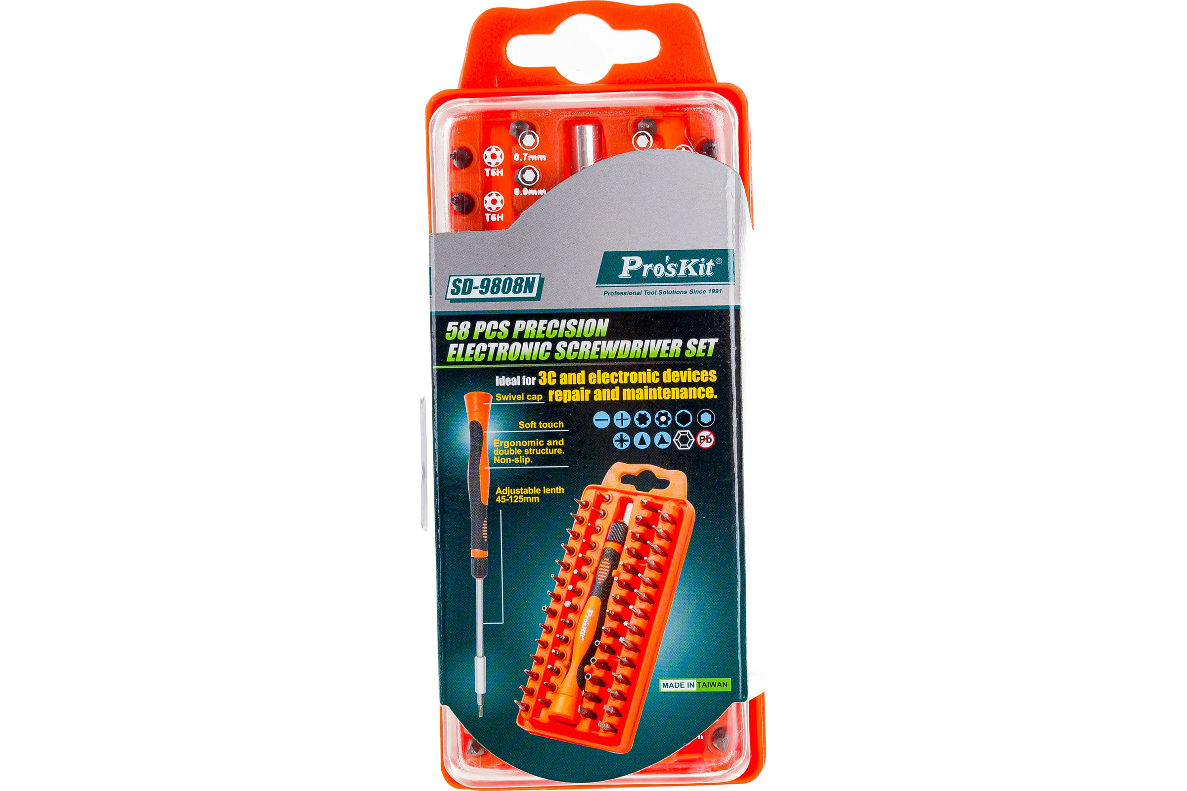 Набор отверток Pro'sKit SD-9808N 00261867