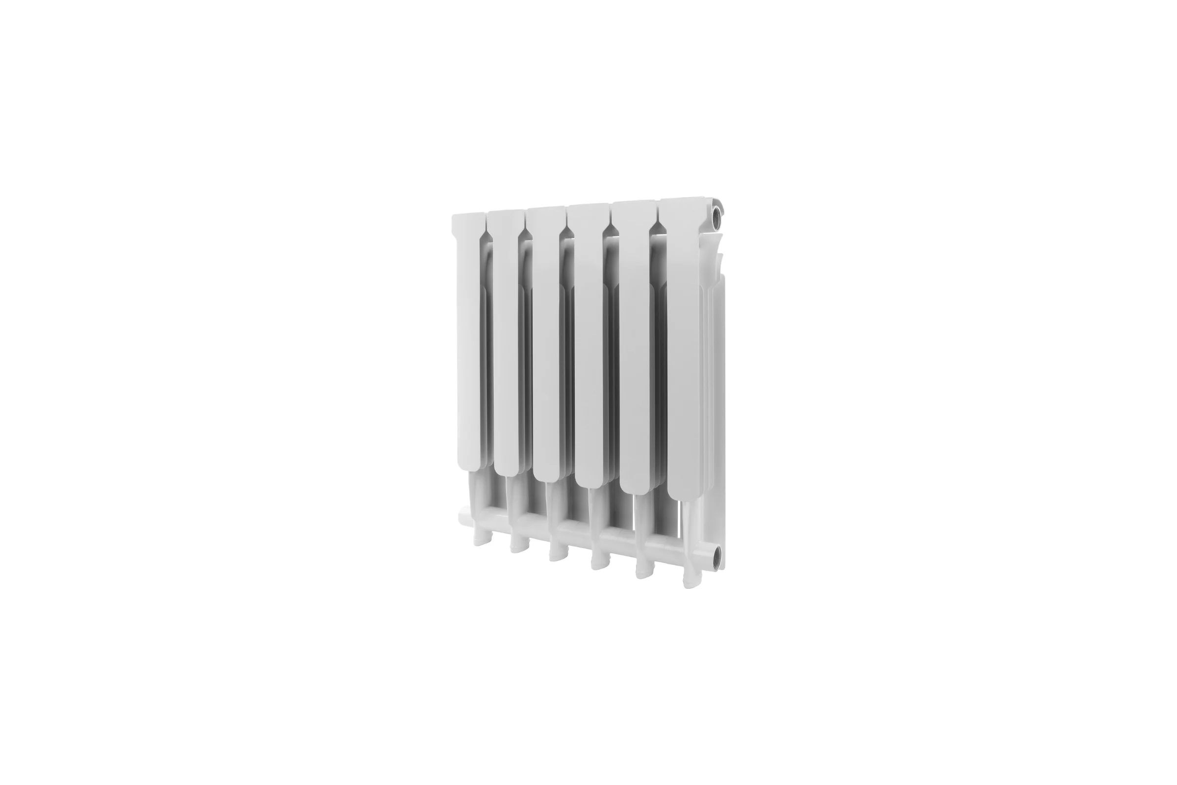 Алюминиевый радиатор ROMMER Profi 500 AL500-80-80-100 6 секций RAL9016 82483