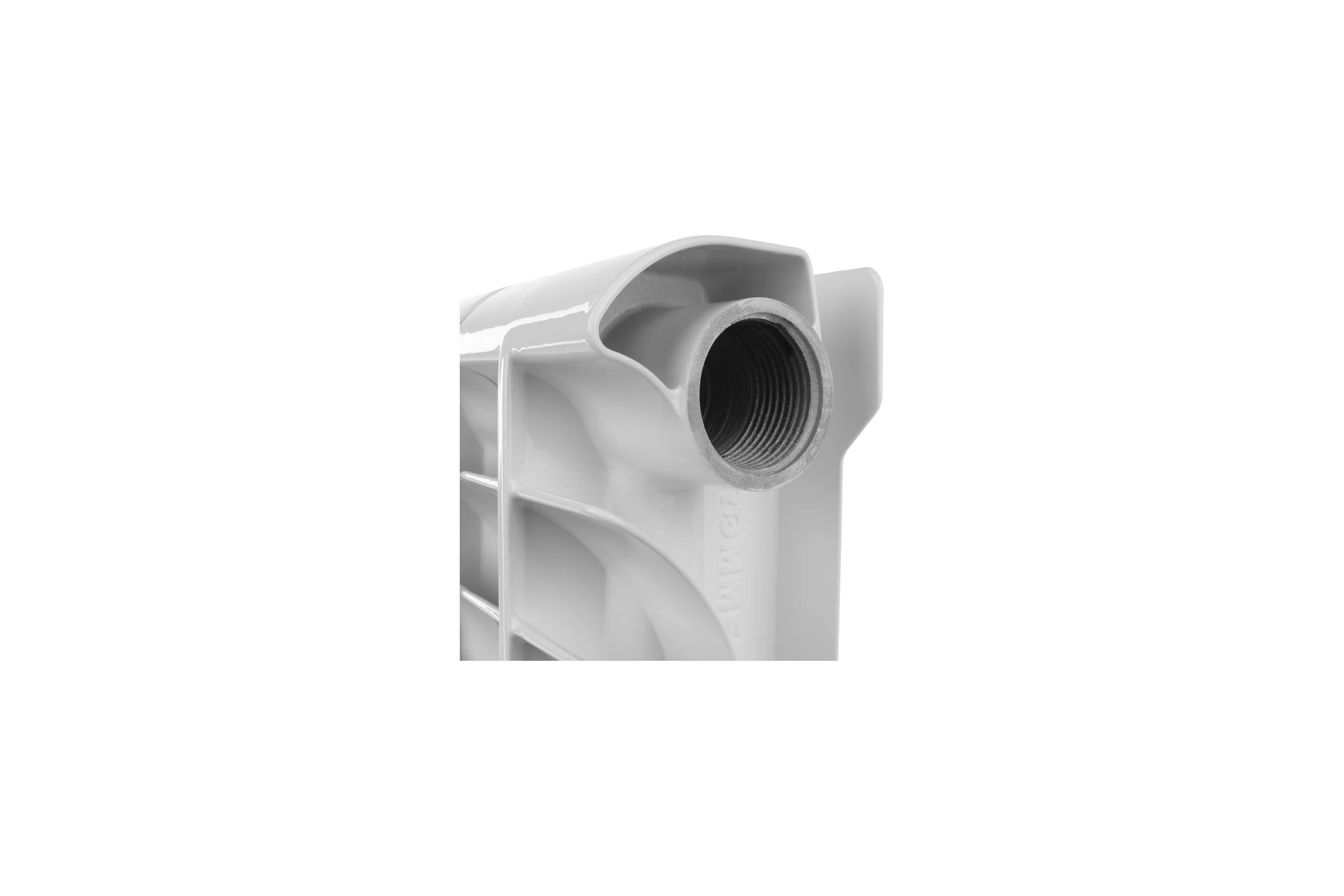 Алюминиевый радиатор ROMMER Profi 500 AL500-80-80-100 6 секций RAL9016 82483