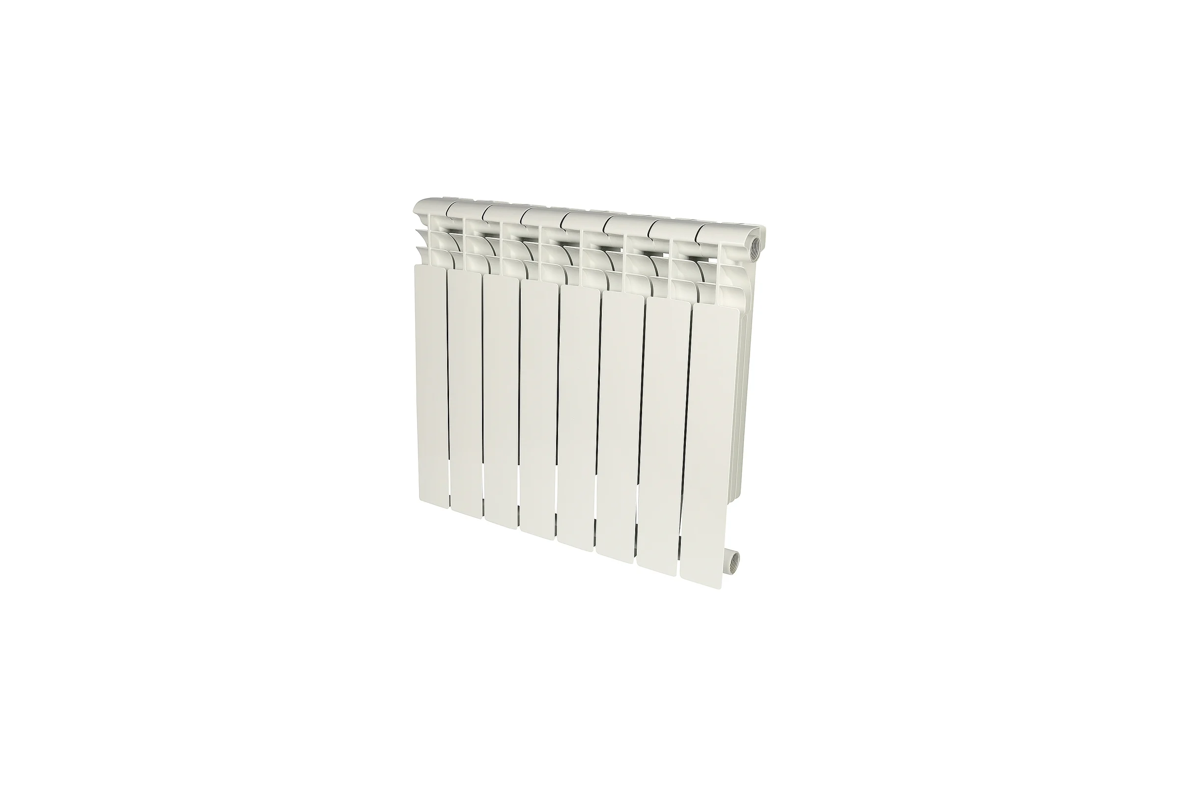 Алюминиевый радиатор ROMMER Profi 500 AL500-80-80-100 8 секций RAL9016 82484