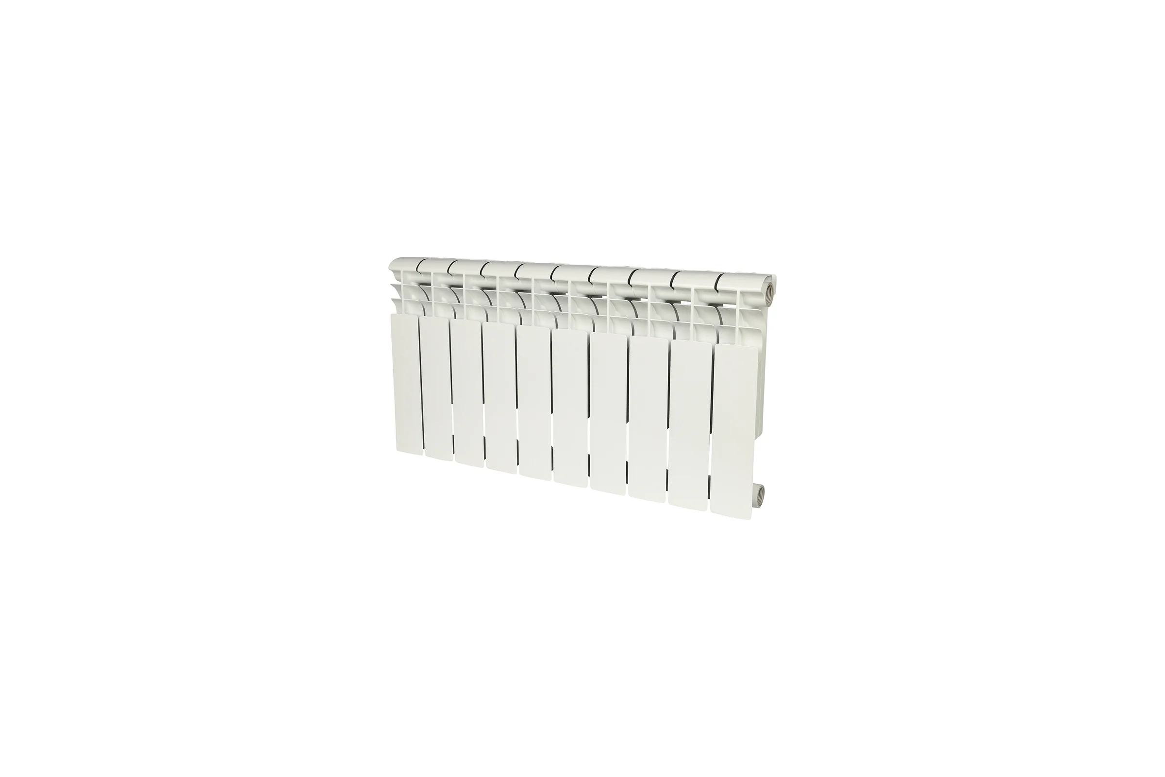 Биметаллический радиатор ROMMER Profi BM 350 BI350-80-80-130 10 секций RAL9016 86632