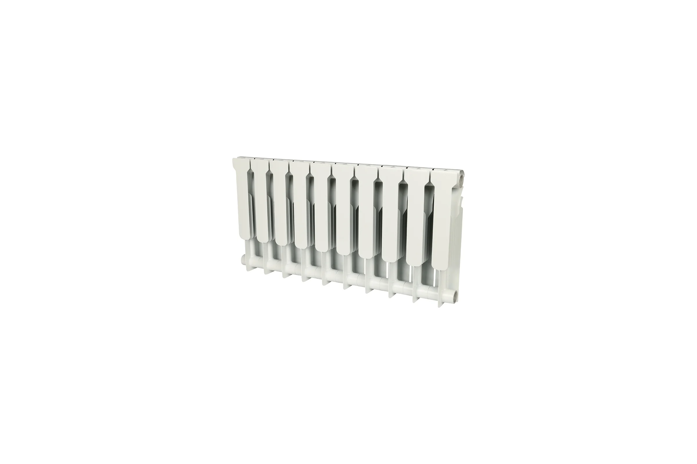 Биметаллический радиатор ROMMER Profi BM 350 BI350-80-80-130 10 секций RAL9016 86632