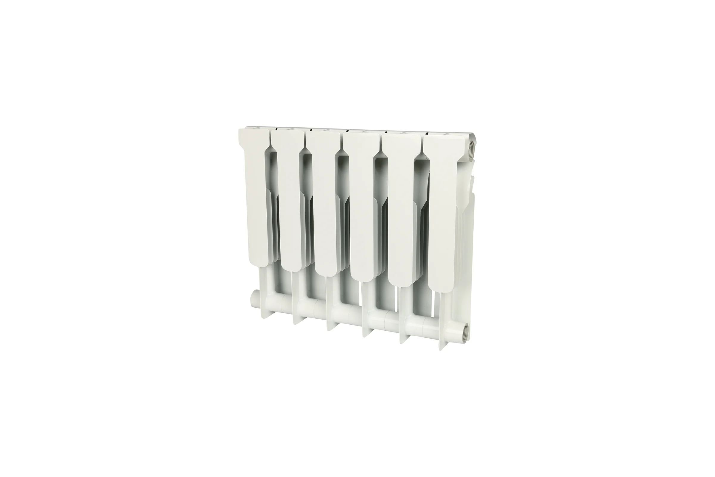 Биметаллический радиатор ROMMER Profi BM 350 BI350-80-80-130 6 секций RAL9016 86630