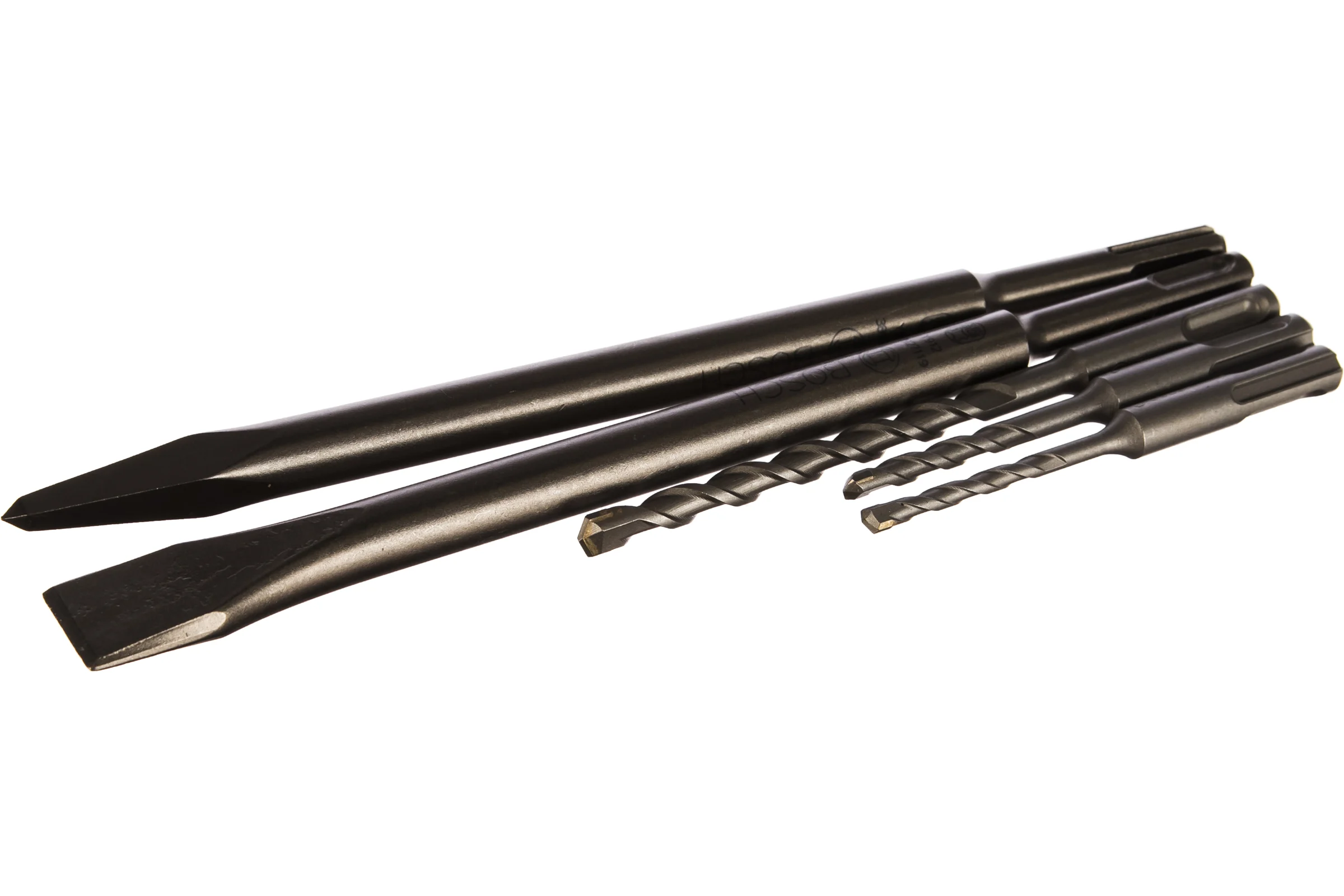 Набор 3 SDS-Plus бура и 2 SDS-Plus зубила Bosch 2607019455