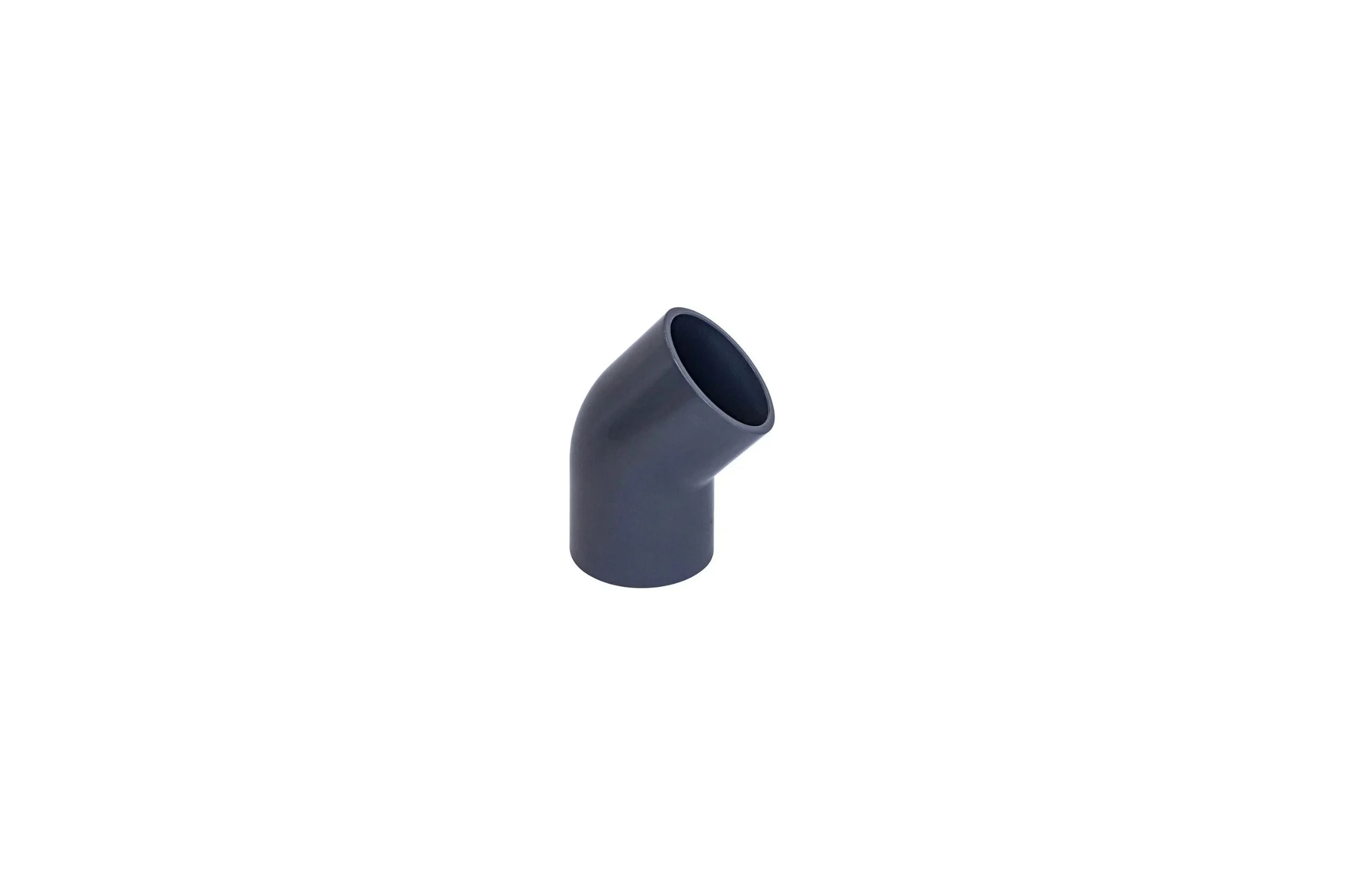 Отвод AQUAVIVA НПВХ клеевой 45 DN 40 ELW04045 54919