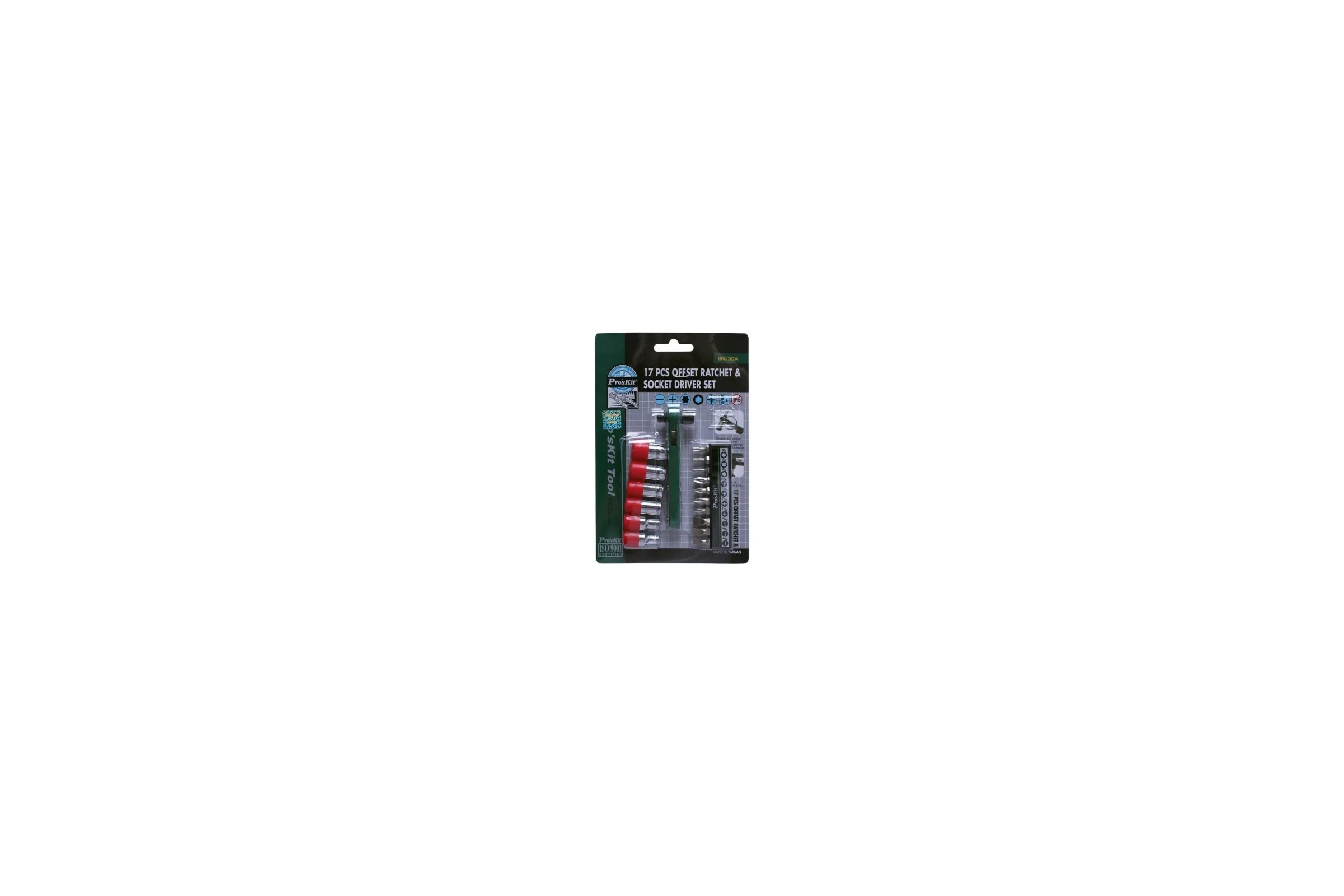Ключ-отвертка с 17 насадками Pro'sKit 1PK-202A 00155551