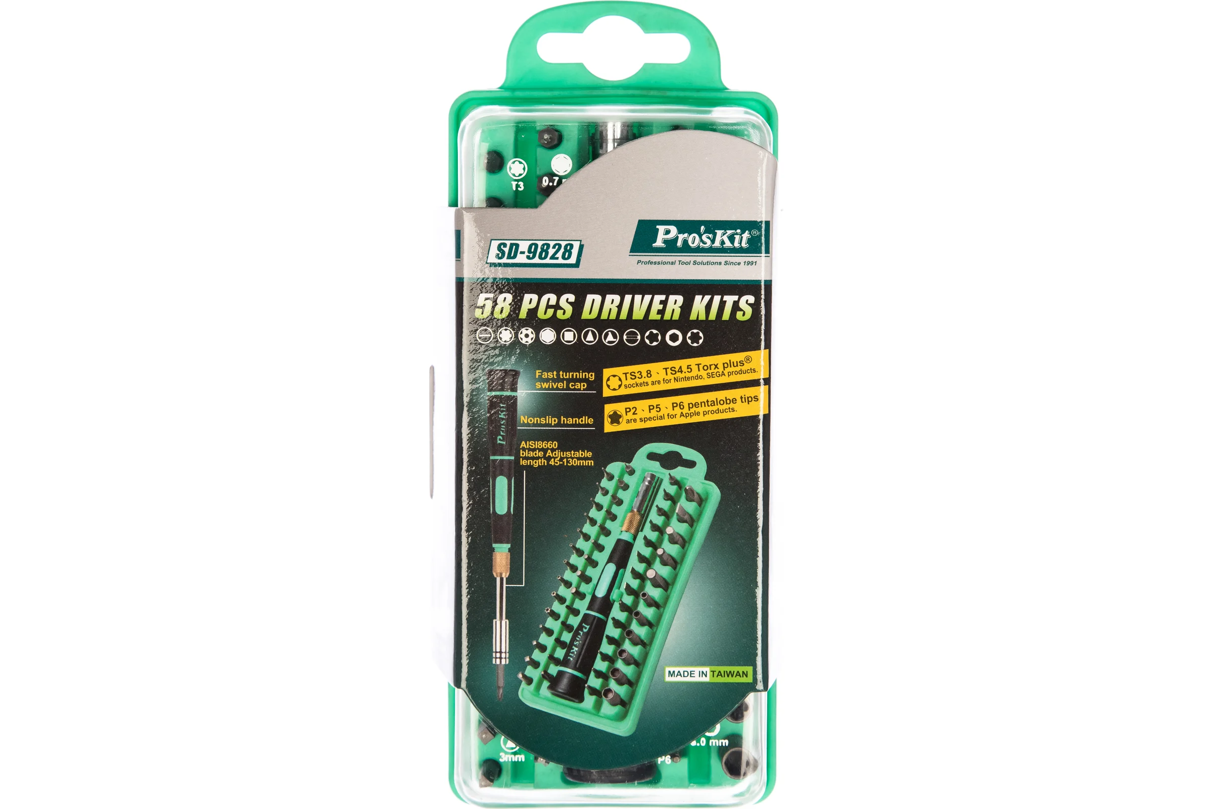 Набор отверток Pro'sKit SD-9828 00322515