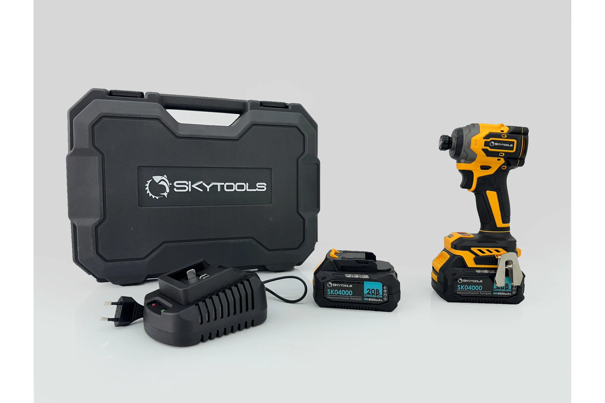 Аккумуляторный ударный винтоверт Skytools 4.0 ач х 2 SK7007
