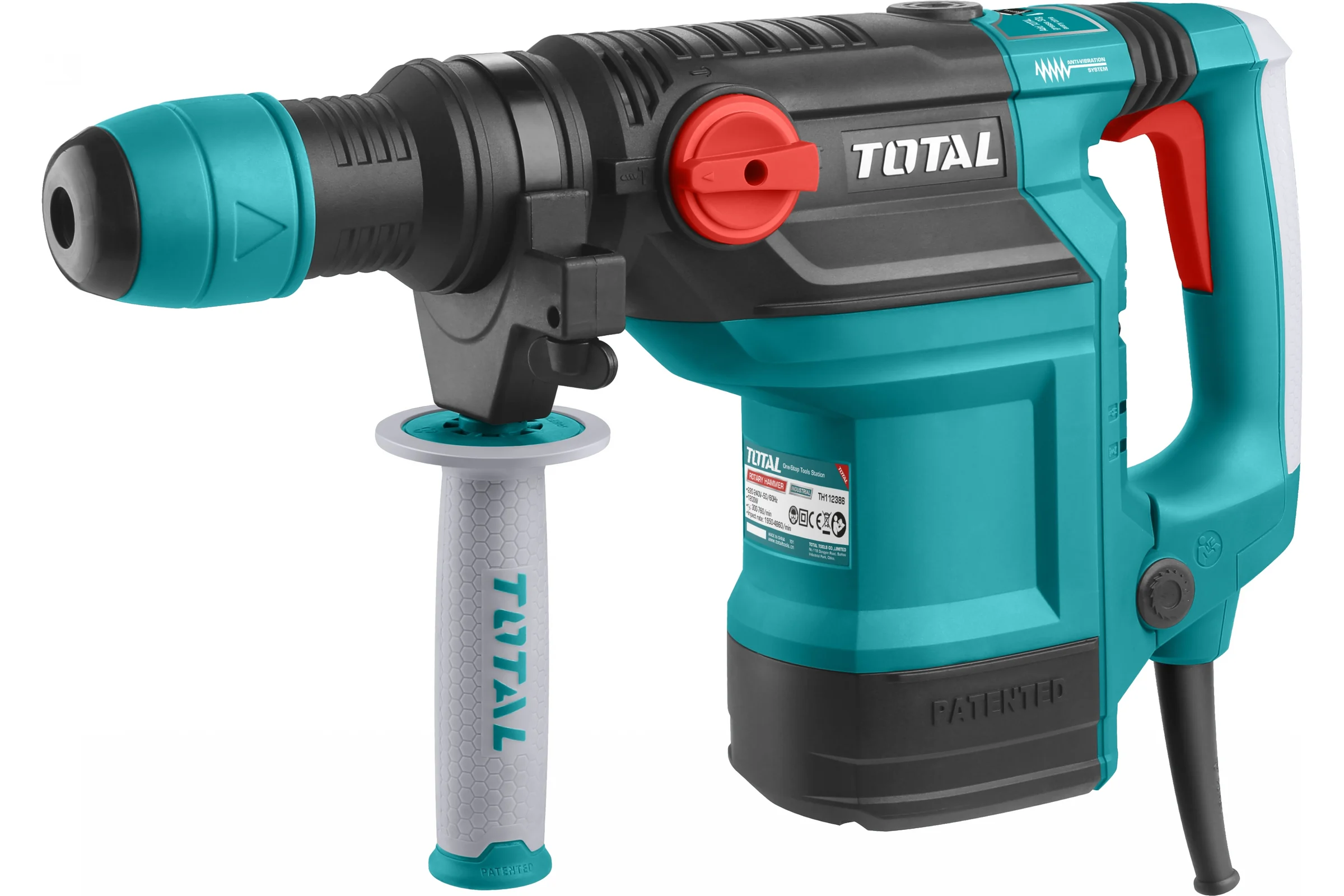 Перфоратор TOTAL SDS-MAX TH112386