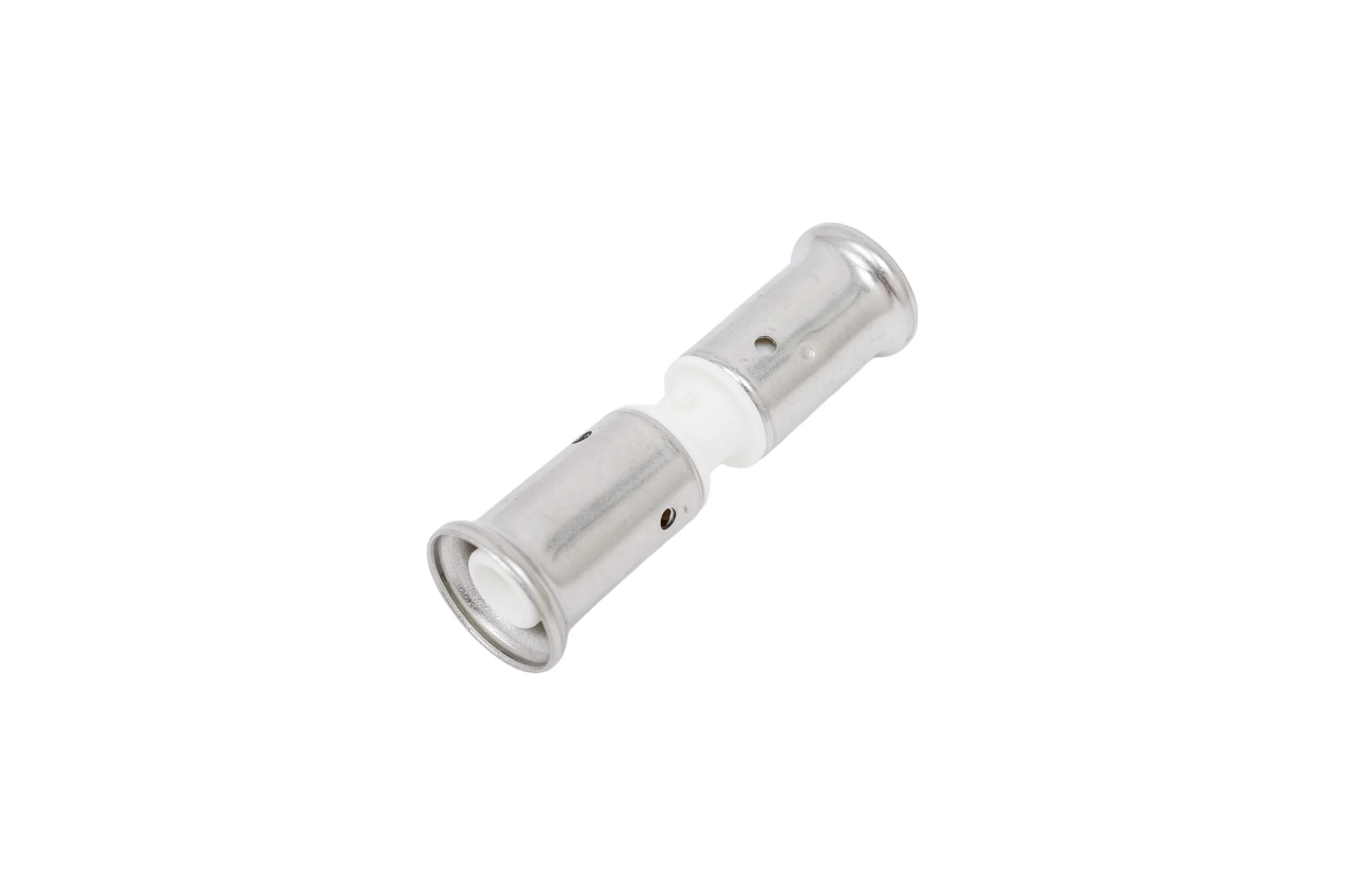Муфта Henco ПВДФ пресс белая, 16x16 HE 15PKW-1616