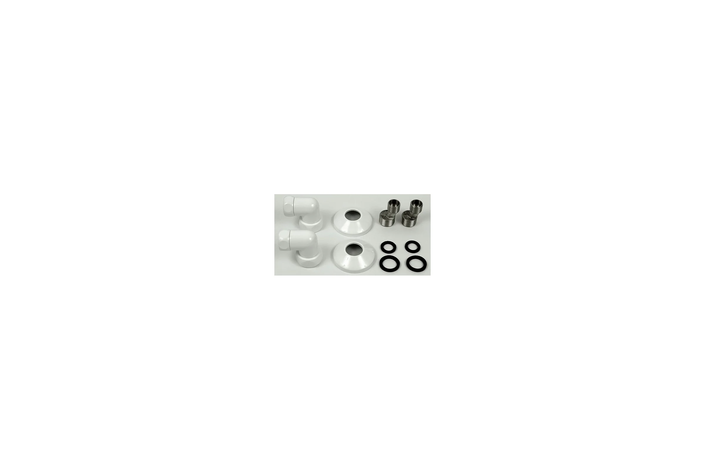 Полотенцесушитель Двин R primo 80/50 1"-3/4"-1/2" Универсальный К3 Белый 4627085953036