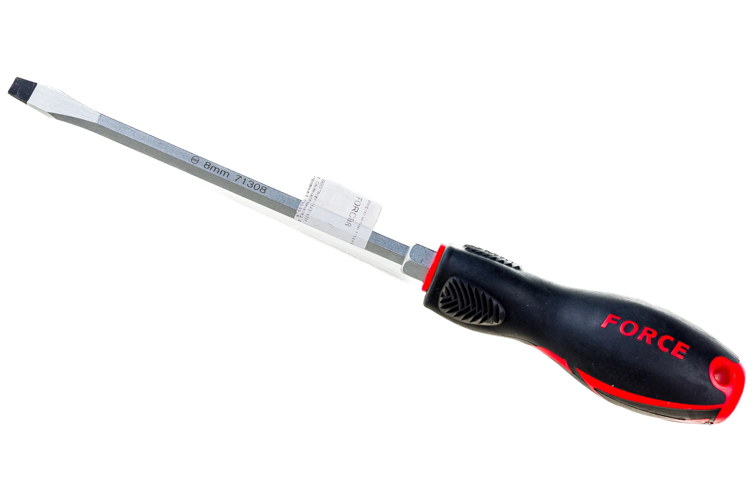 Шлицевая отвертка 1.2x8 мм 175 L=300мм FORCE 71308