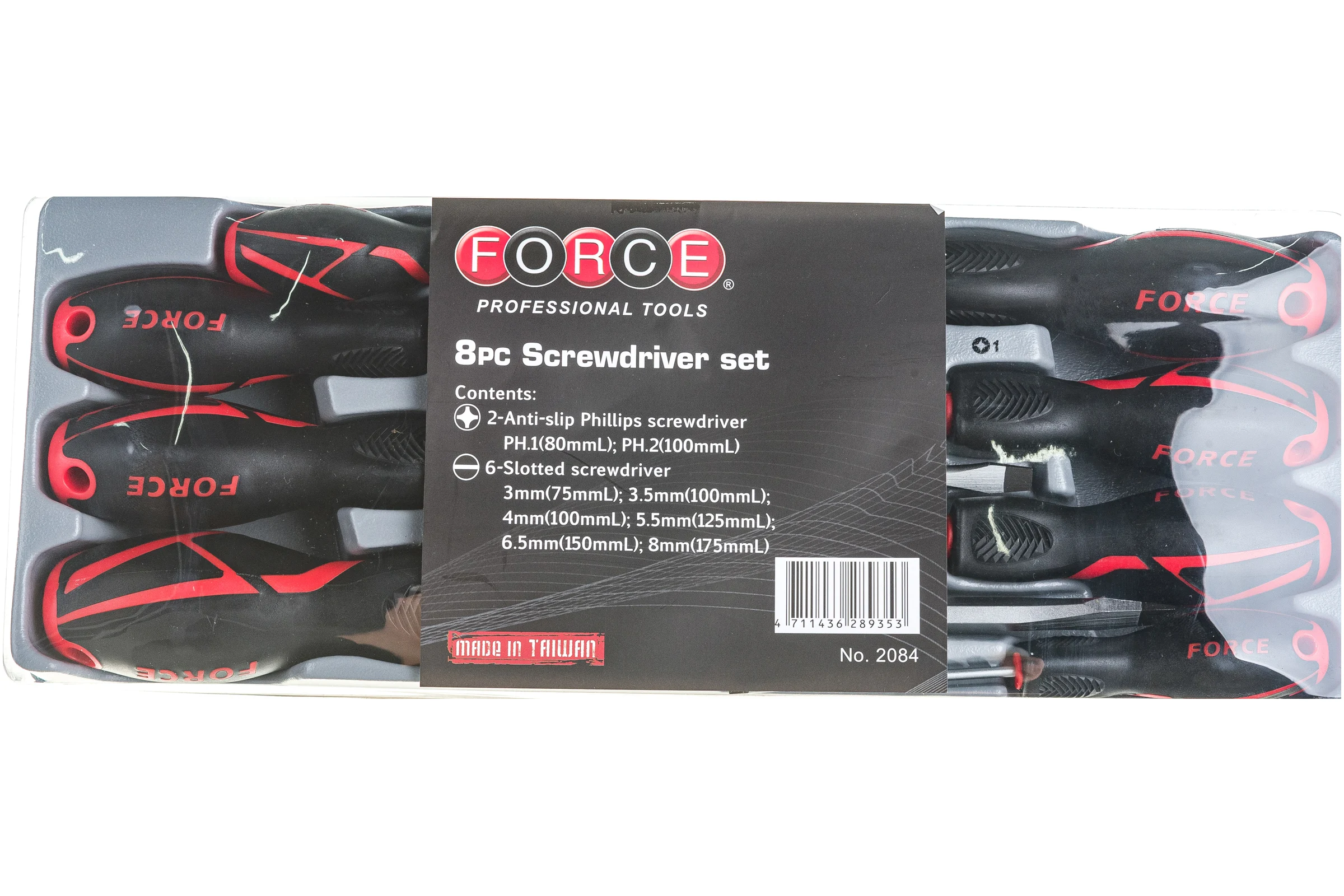 Набор отверток FORCE 2084