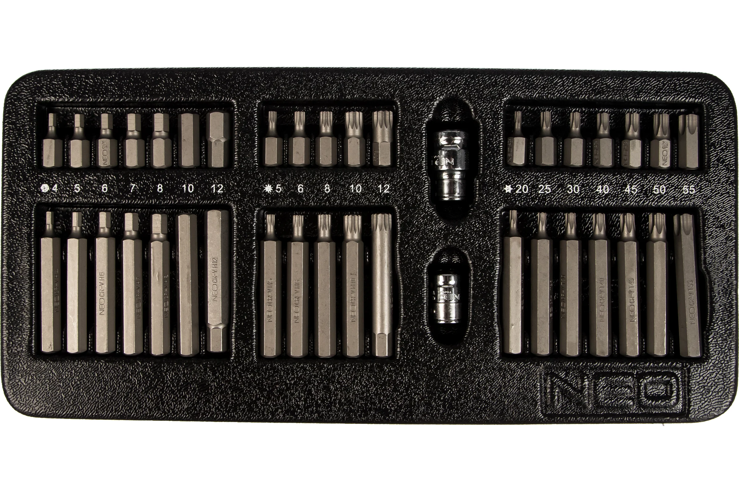 Насадки с держателем, набор 40 штук NEO Tools 84-236
