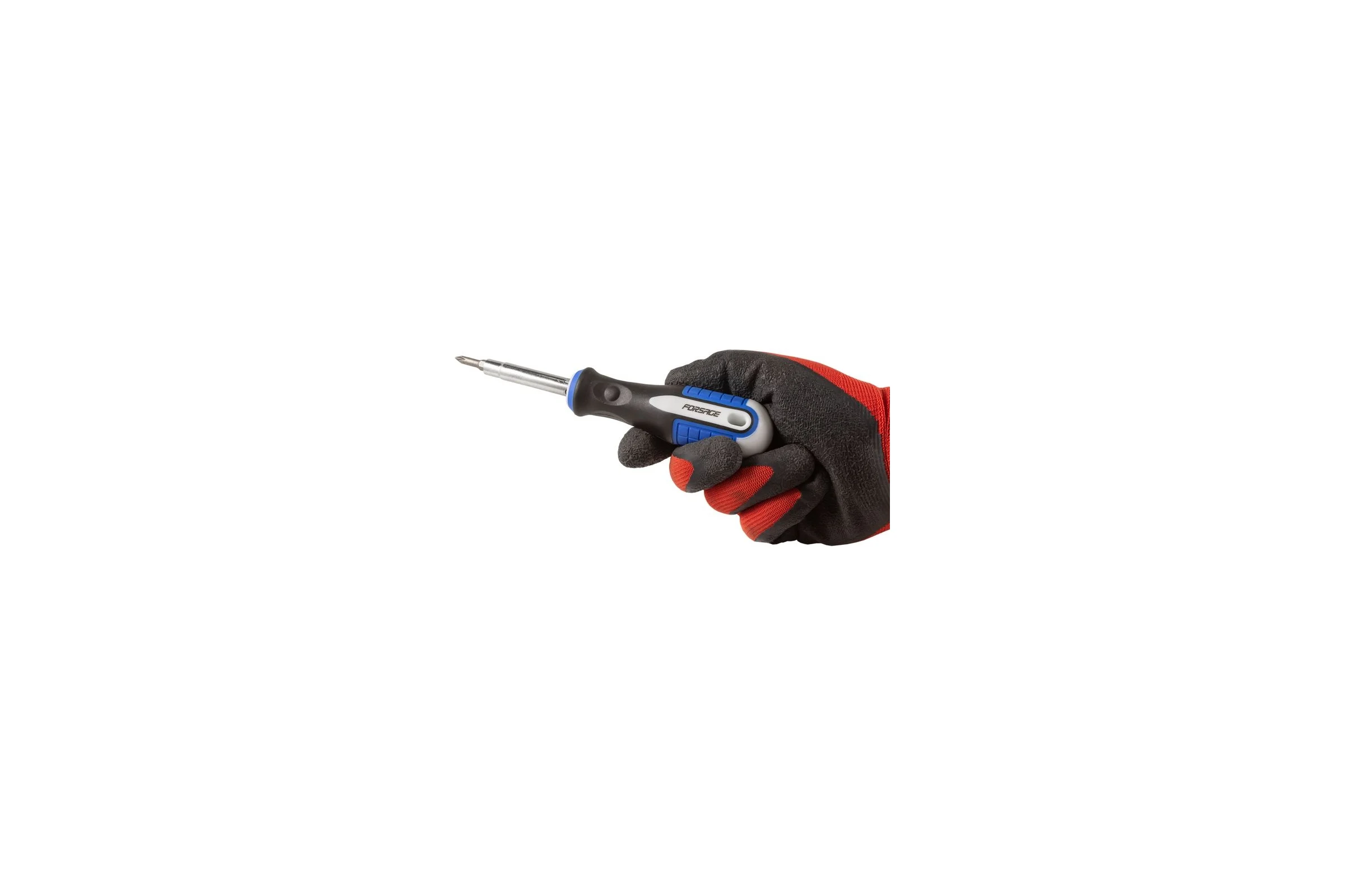 Отвертка Forsage комбинированная переставная PH1xSL5,PH2xSL6 в блистере F-32806MR