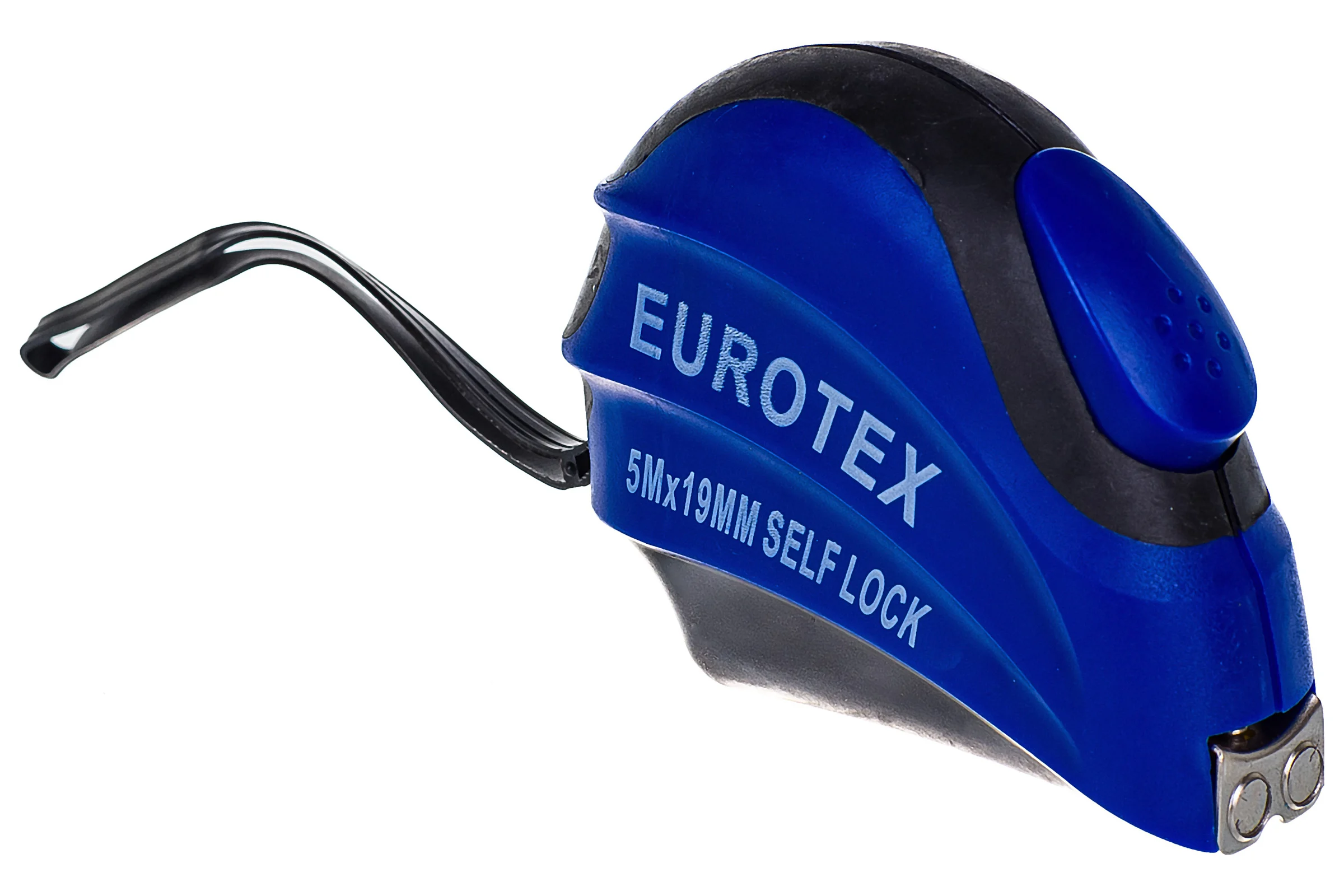 Рулетка с нейлоновым покрытием ленты 5м х 19мм EUROTEX 050115-005-019