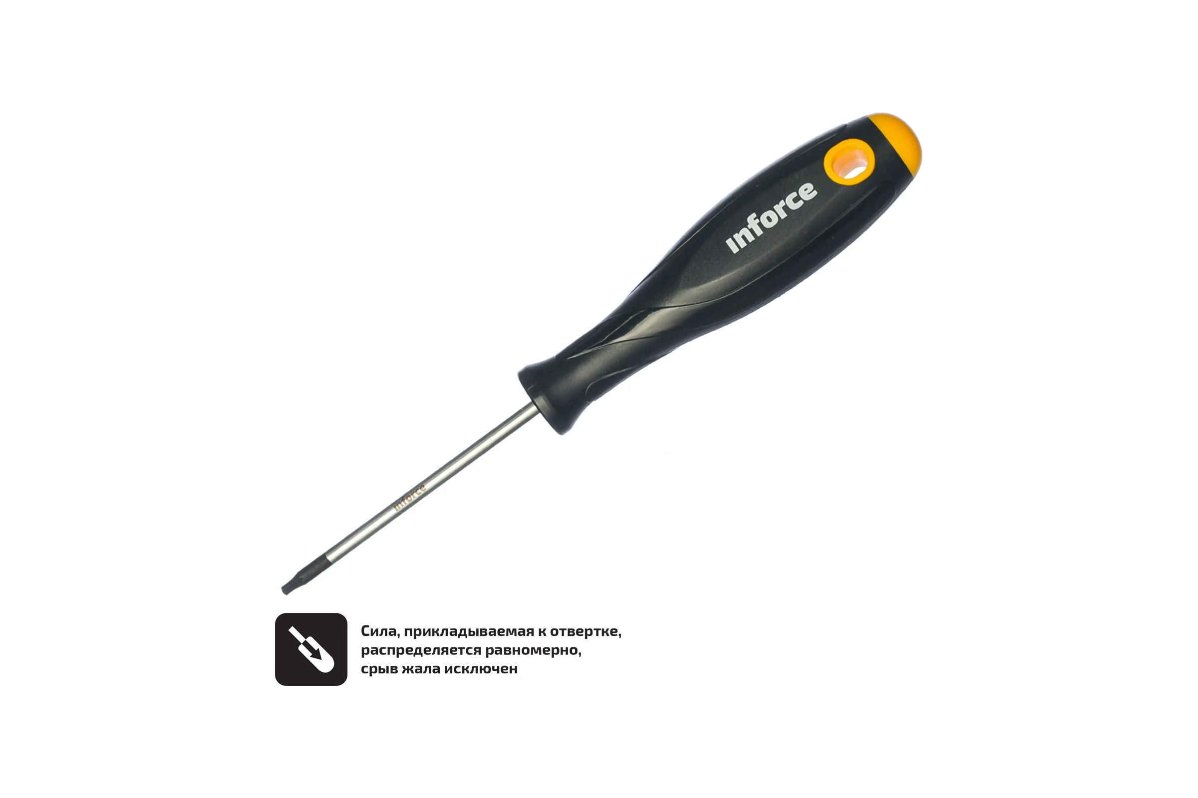 Отвертка TORX Inforce T10x80 06-09-67