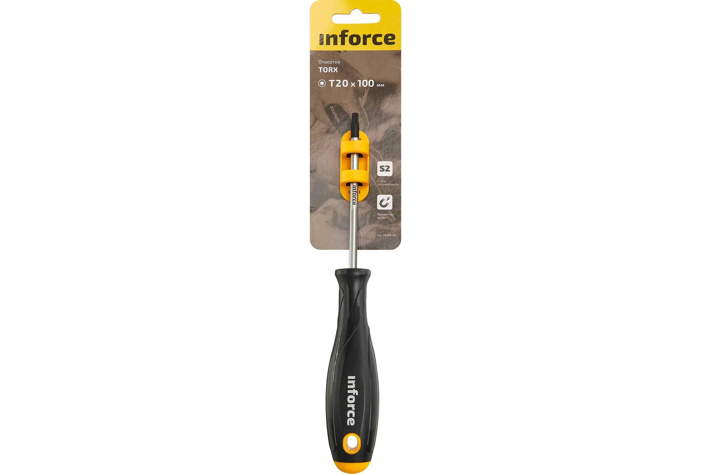 Отвертка TORX Inforce T20x100 06-09-68