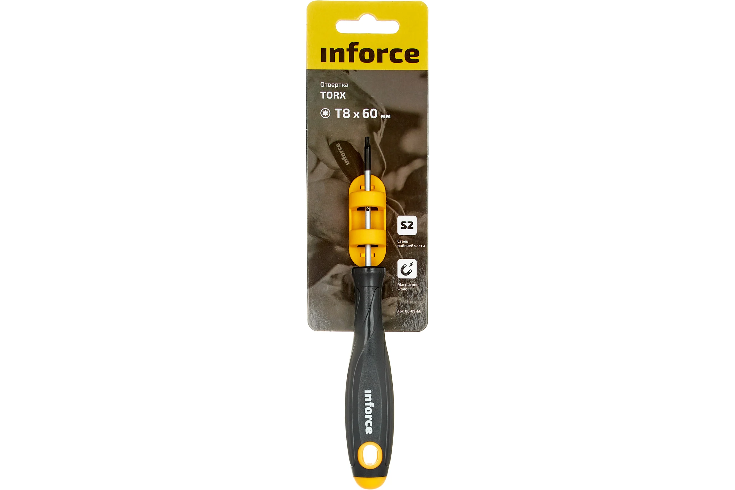 Отвертка TORX Inforce T8x60 06-09-66