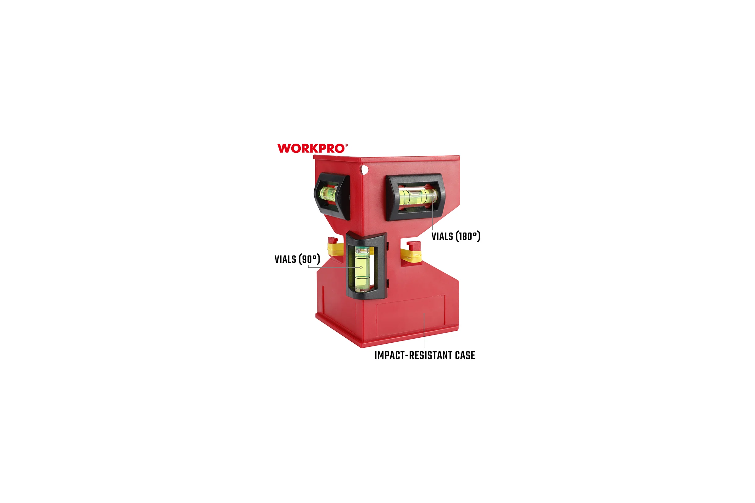 Угловой магнитный уровень WORKPRO WP262029