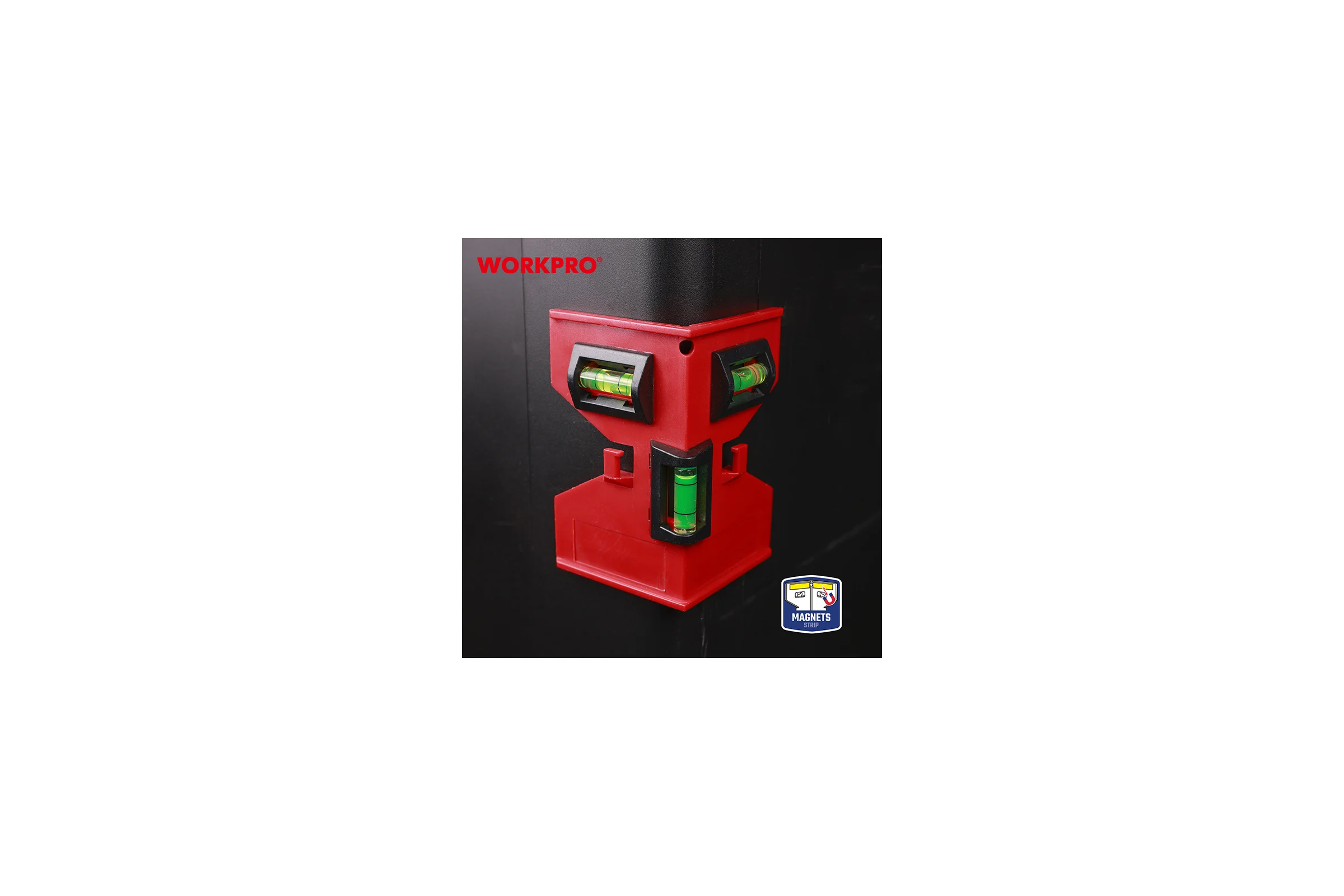 Угловой магнитный уровень WORKPRO WP262029