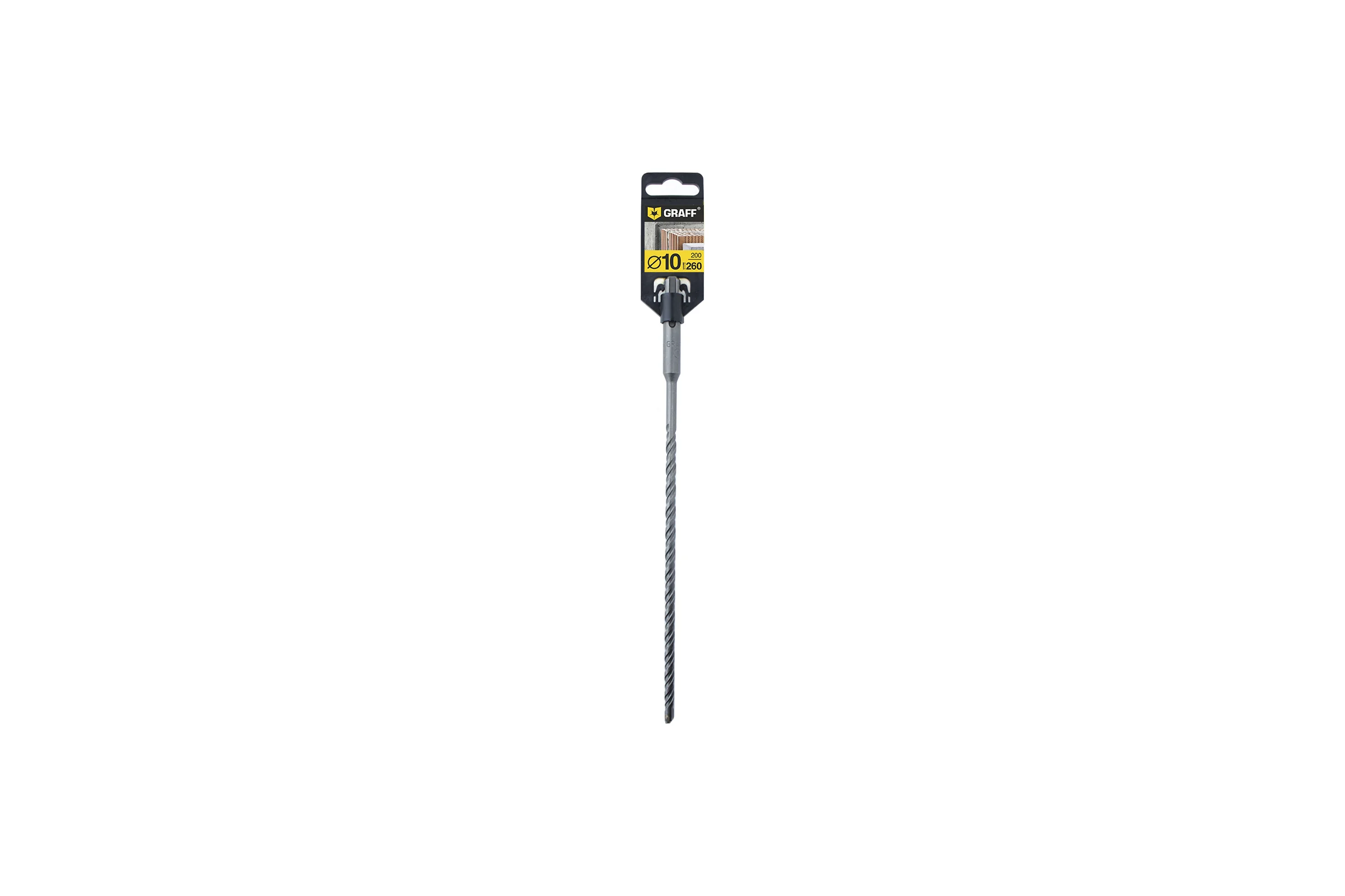 Бур по бетону (10х200х260 мм; SDS-plus) GRAFF GSPD10260