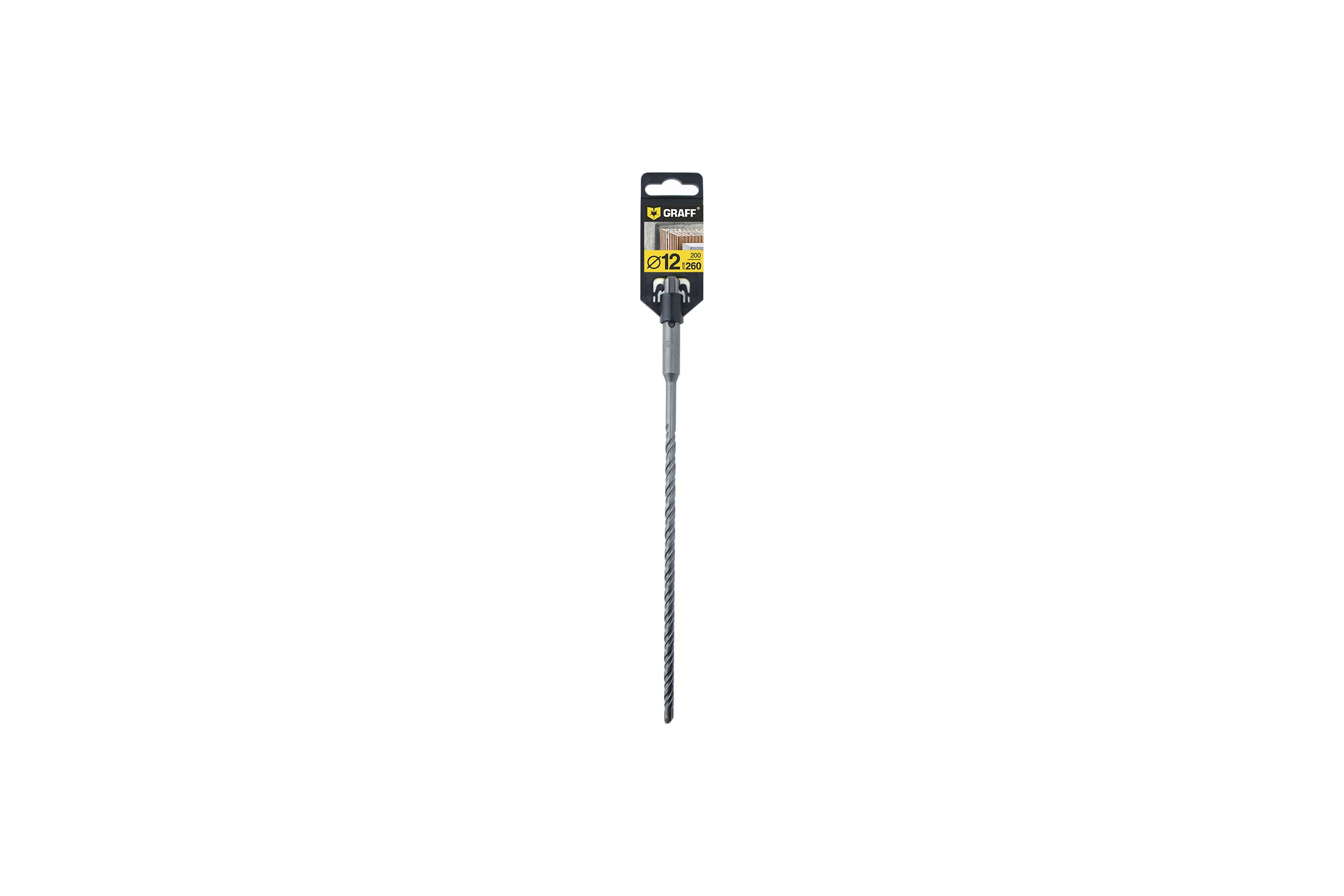 Бур по бетону (12х200х260 мм; SDS-plus) GRAFF GSPD12260