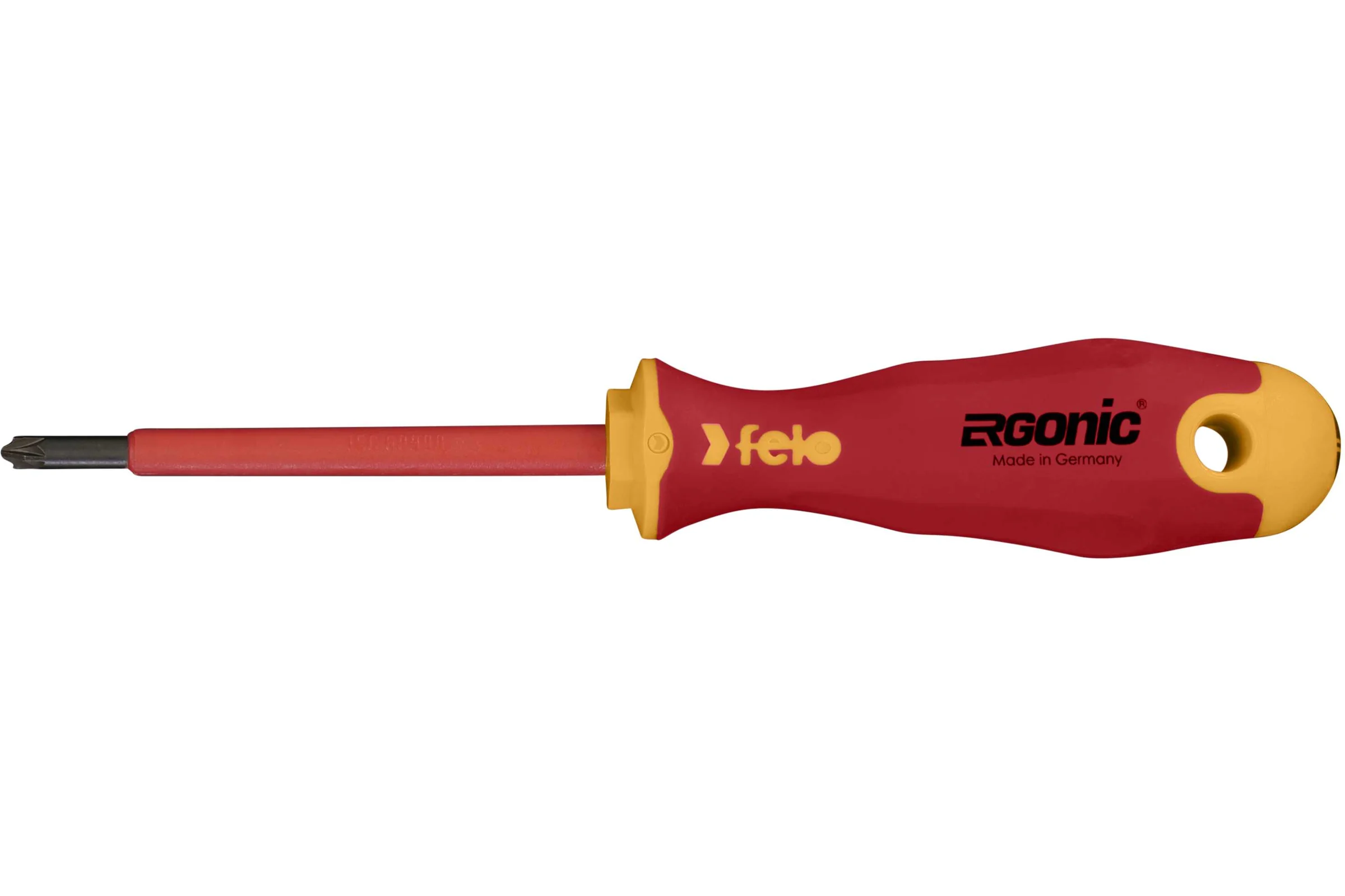 Диэлектрическая крестовая отвертка Felo Ergonic +/- Z 1X 80 41710290