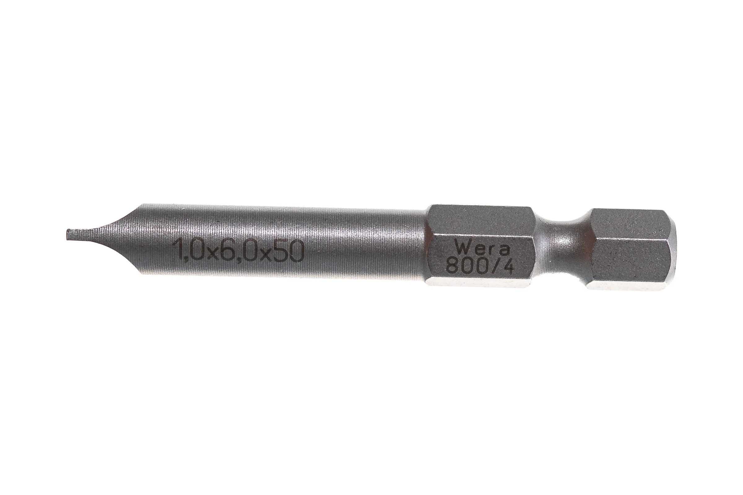 Бита 800/4 Z Sl1,0x6,0, 50 мм WERA WE-059335