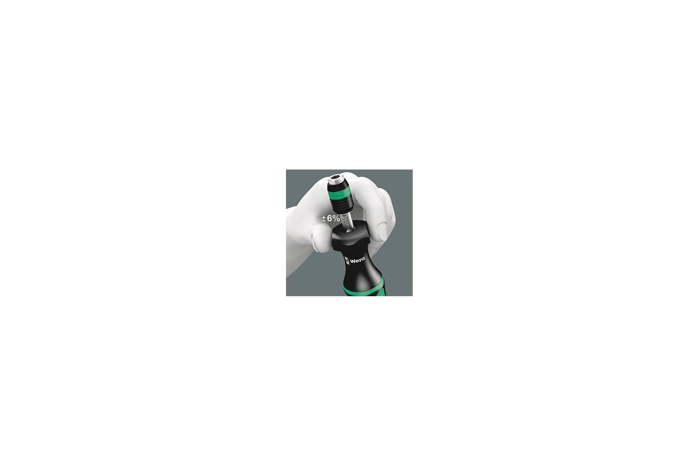 Динамометрические отвертки 7440/41/42 SATZ 0,3-6 Nm / set 0,3-6 Nm WERA WE-074739