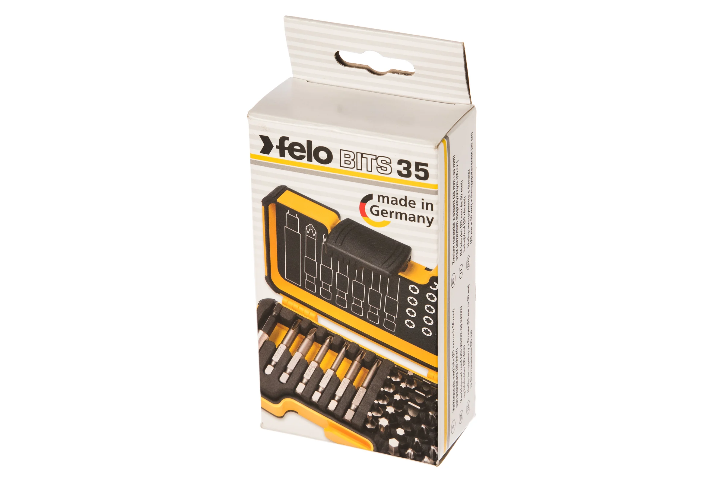 Набор бит 35 шт. в кейсе Felo 02073516