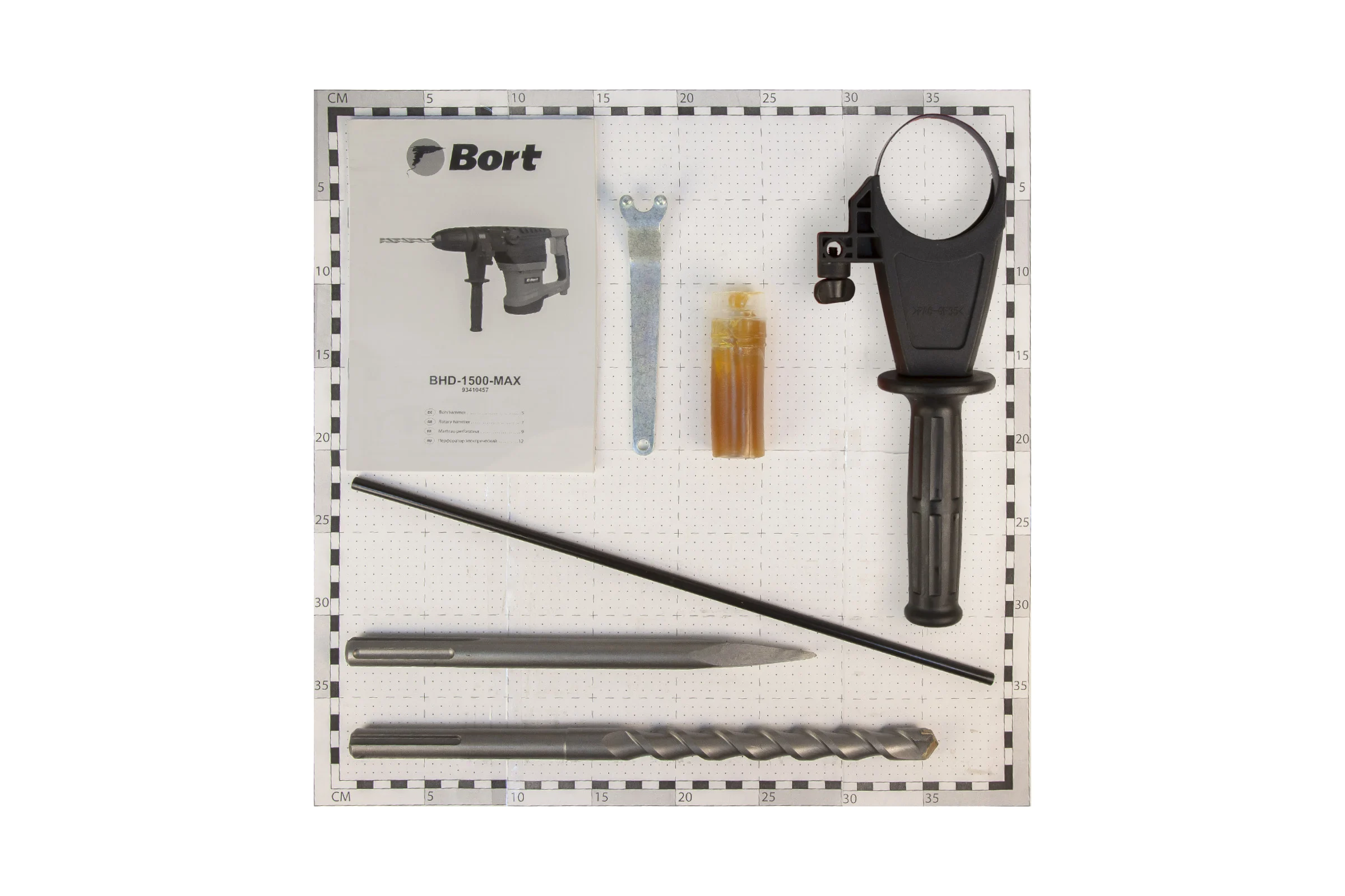 Электрический перфоратор BORT BHD-1500-MAX 93410457