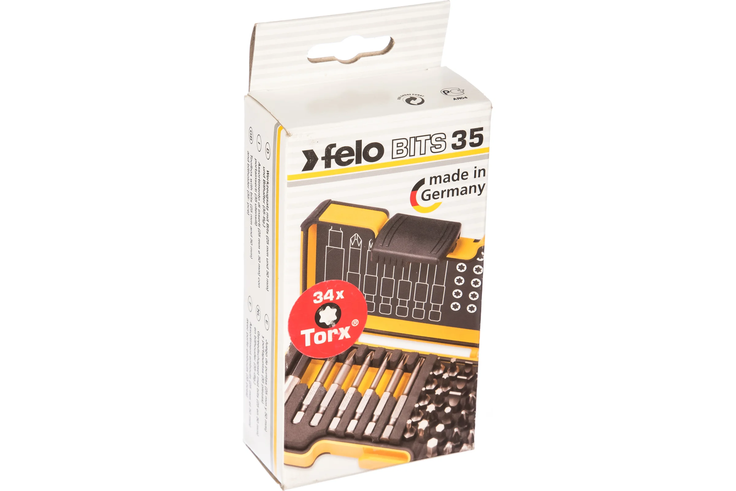 Набор бит TORX 35 шт. в кейсе Felo 02073526