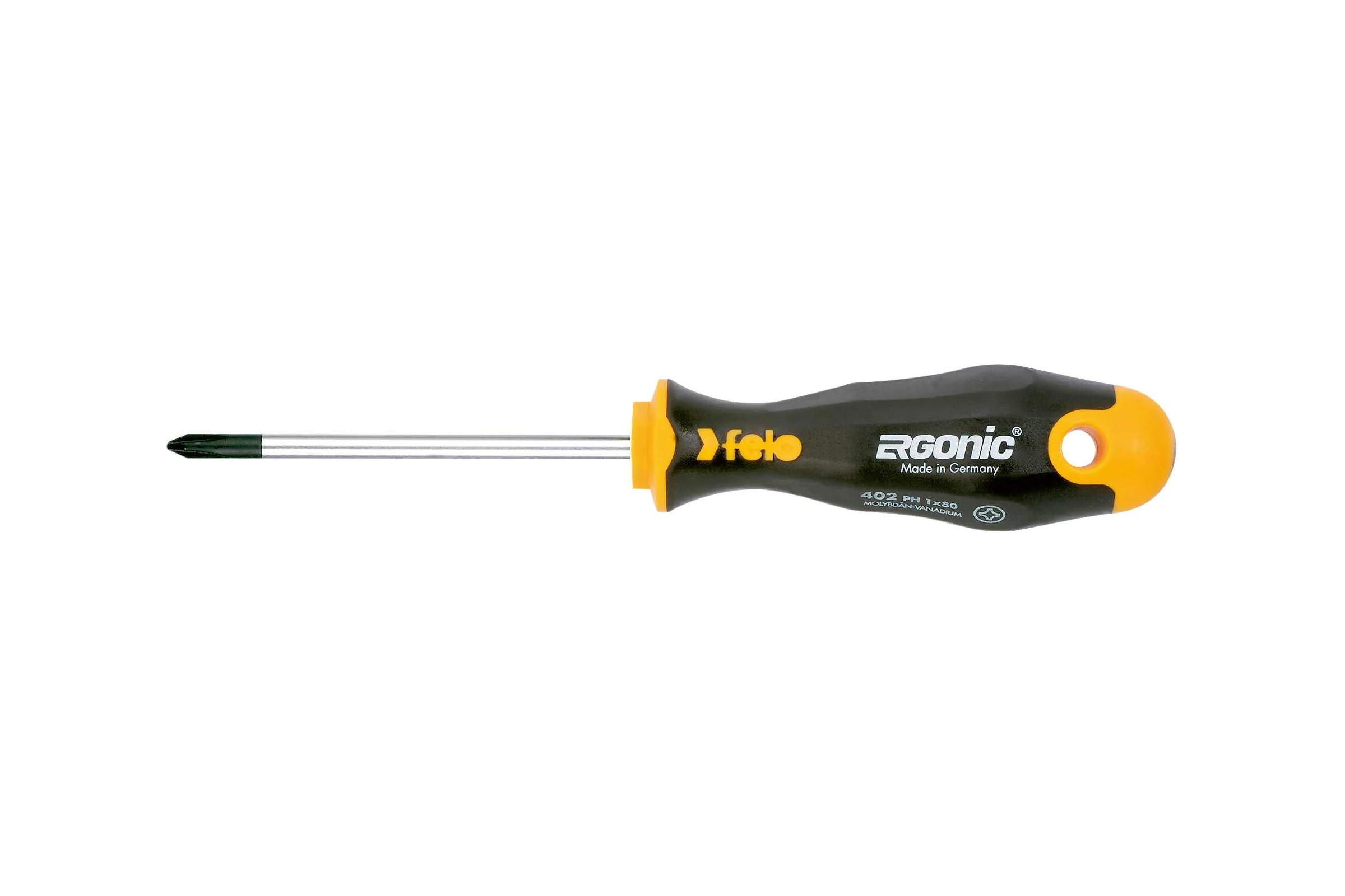 Крестовая отвертка PH 1X80 Felo Ergonic 40210210