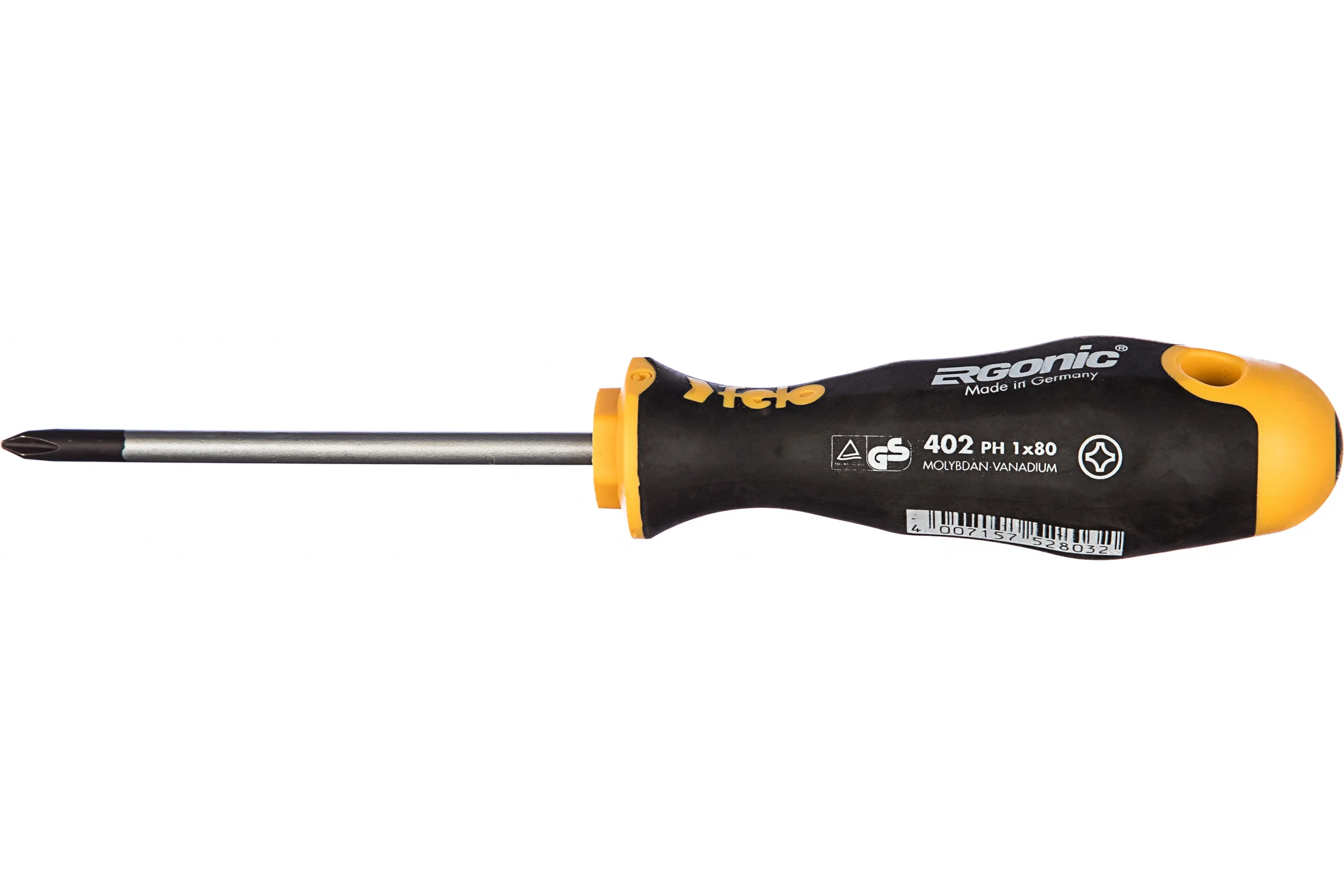 Крестовая отвертка PH 1X80 Felo Ergonic 40210210