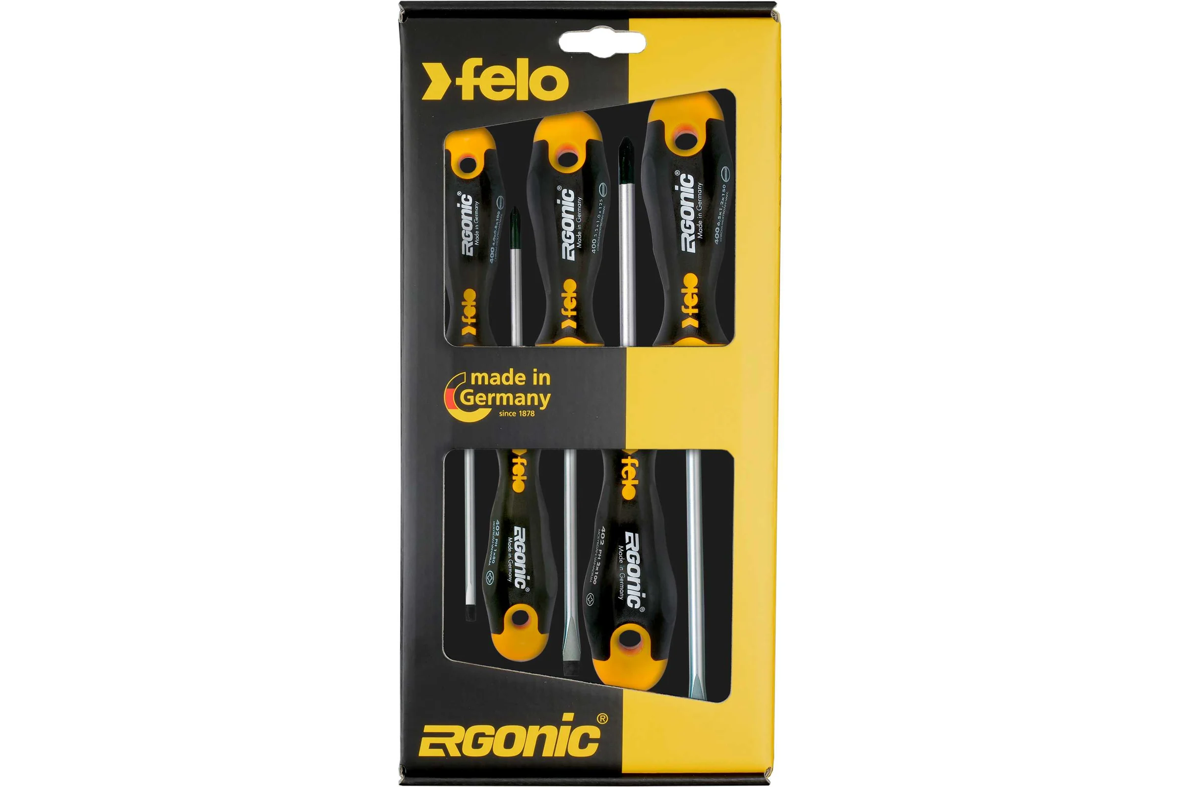 Набор отверток 5 шт. в упаковке Felo Ergonic 40095118