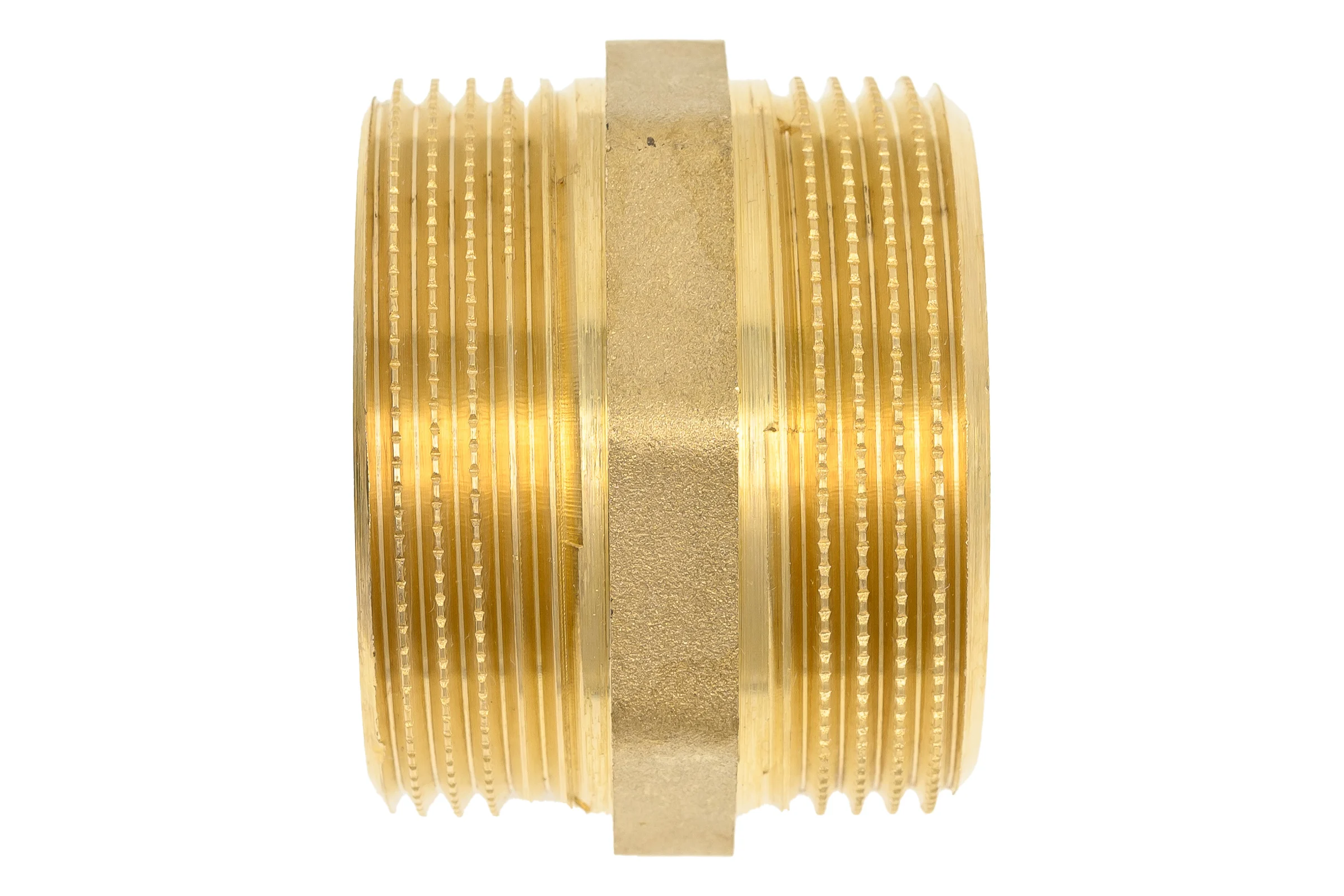 Ниппель прямой LD PRIDE DN40 (1 1/2") НР/НР латунь с биркой LD.65.511.40