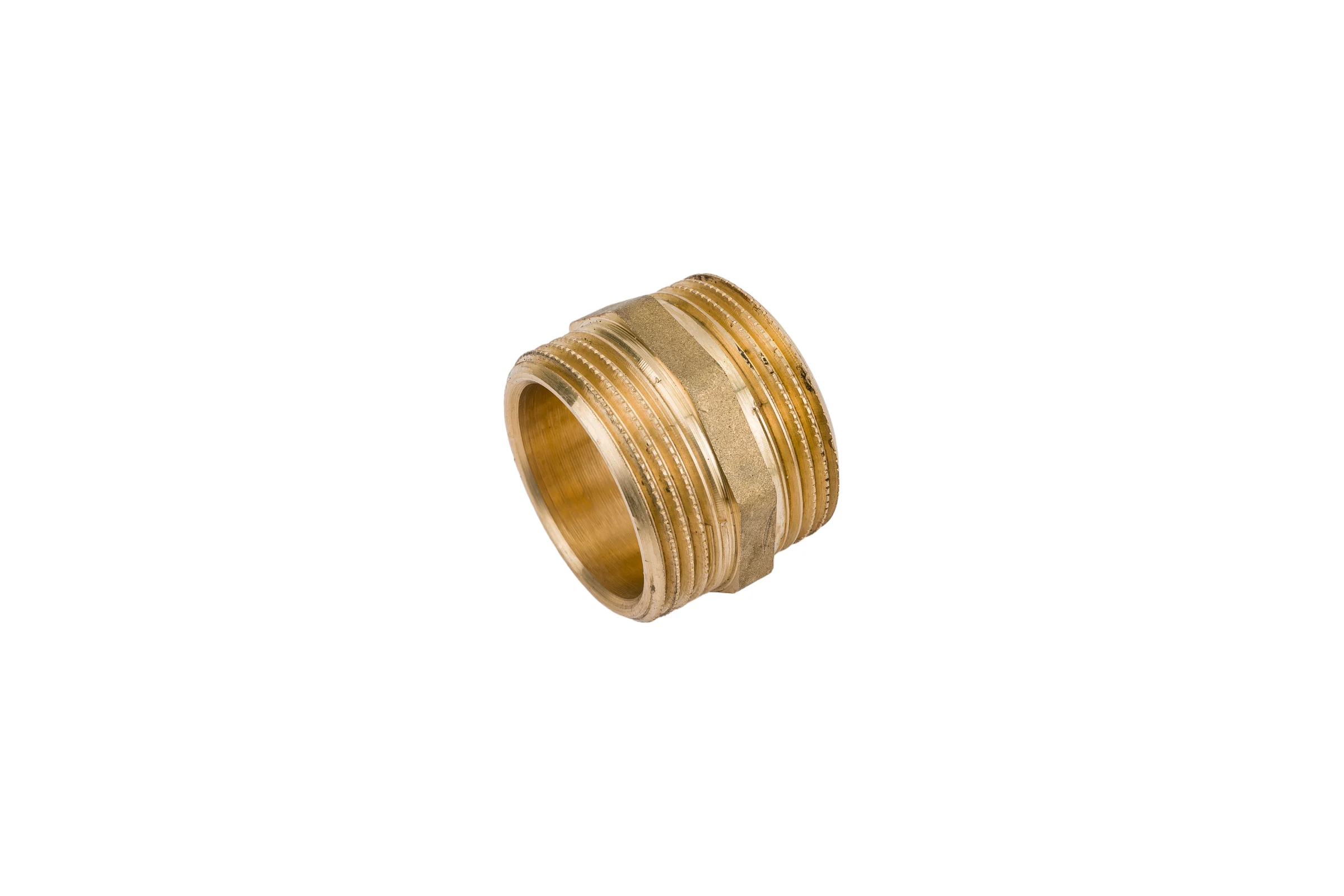 Ниппель прямой LD PRIDE DN32 (1 1/4") НР/НР латунь с биркой LD.65.511.32