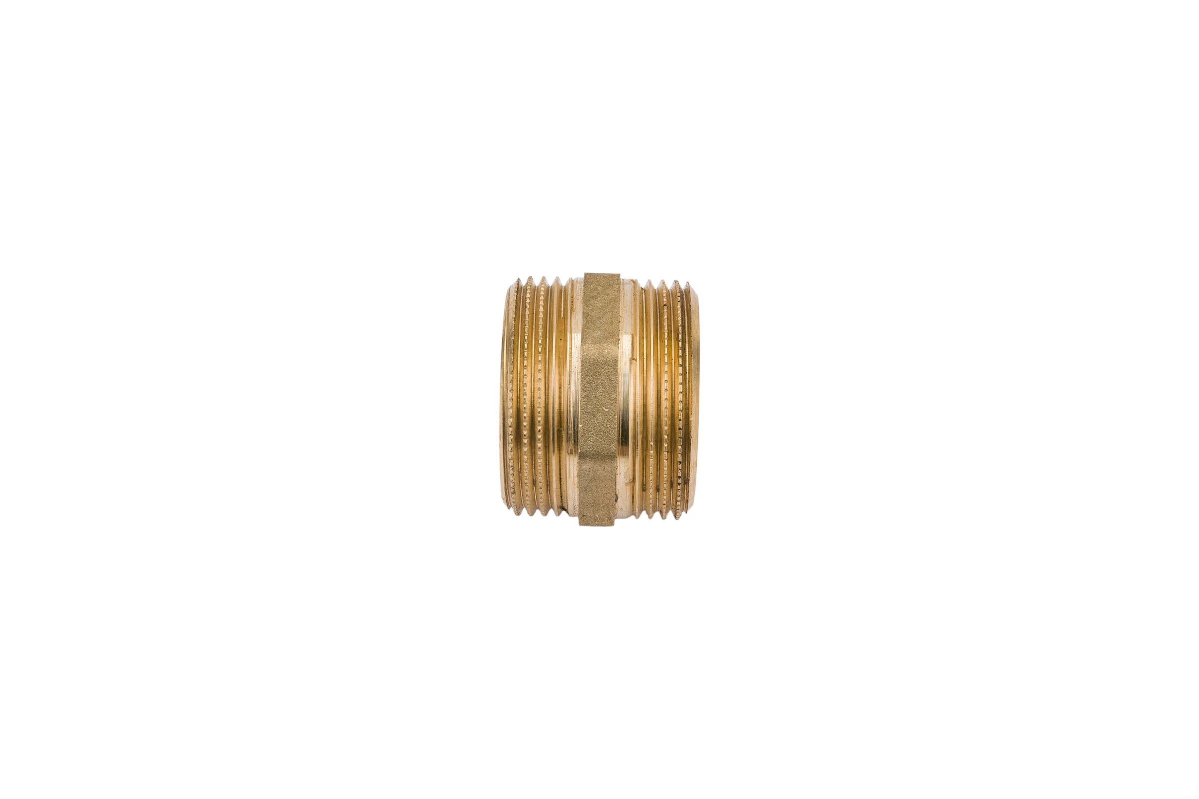 Ниппель прямой LD PRIDE DN32 (1 1/4") НР/НР латунь с биркой LD.65.511.32