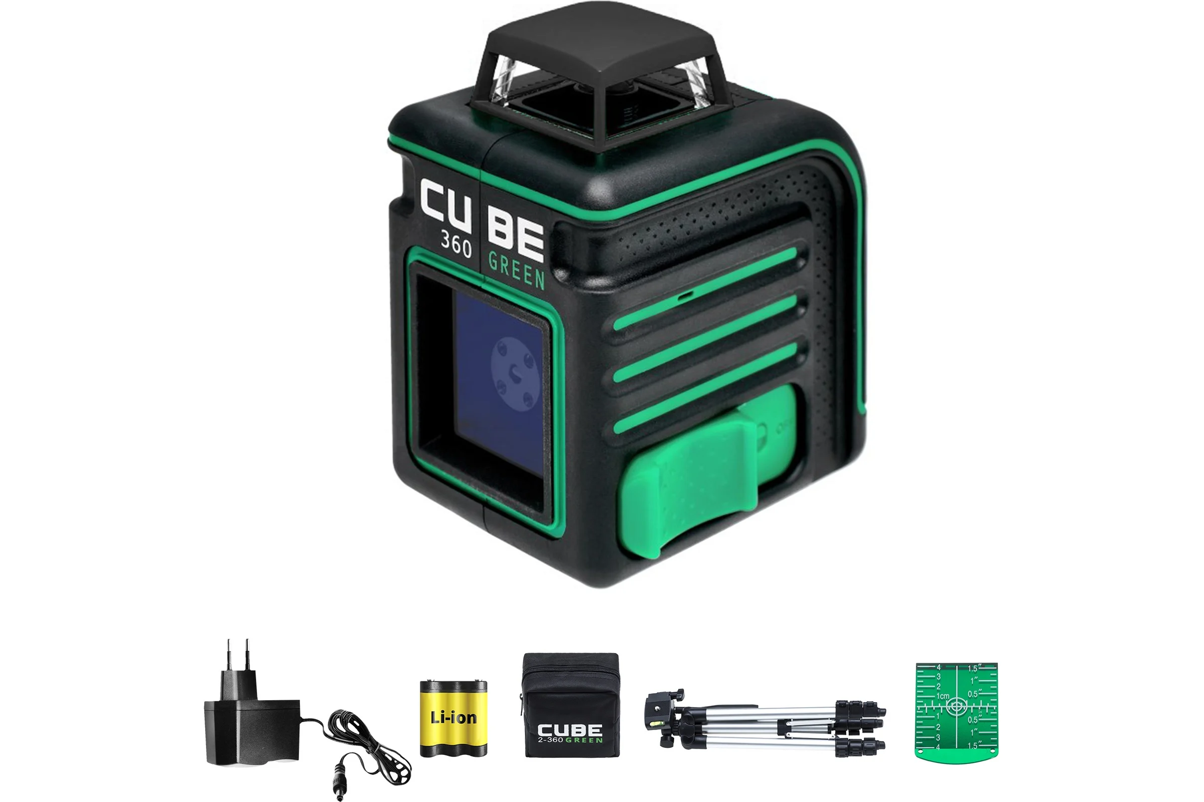 Лазерный уровень ADA Cube 360 Green Professional Edition А00535