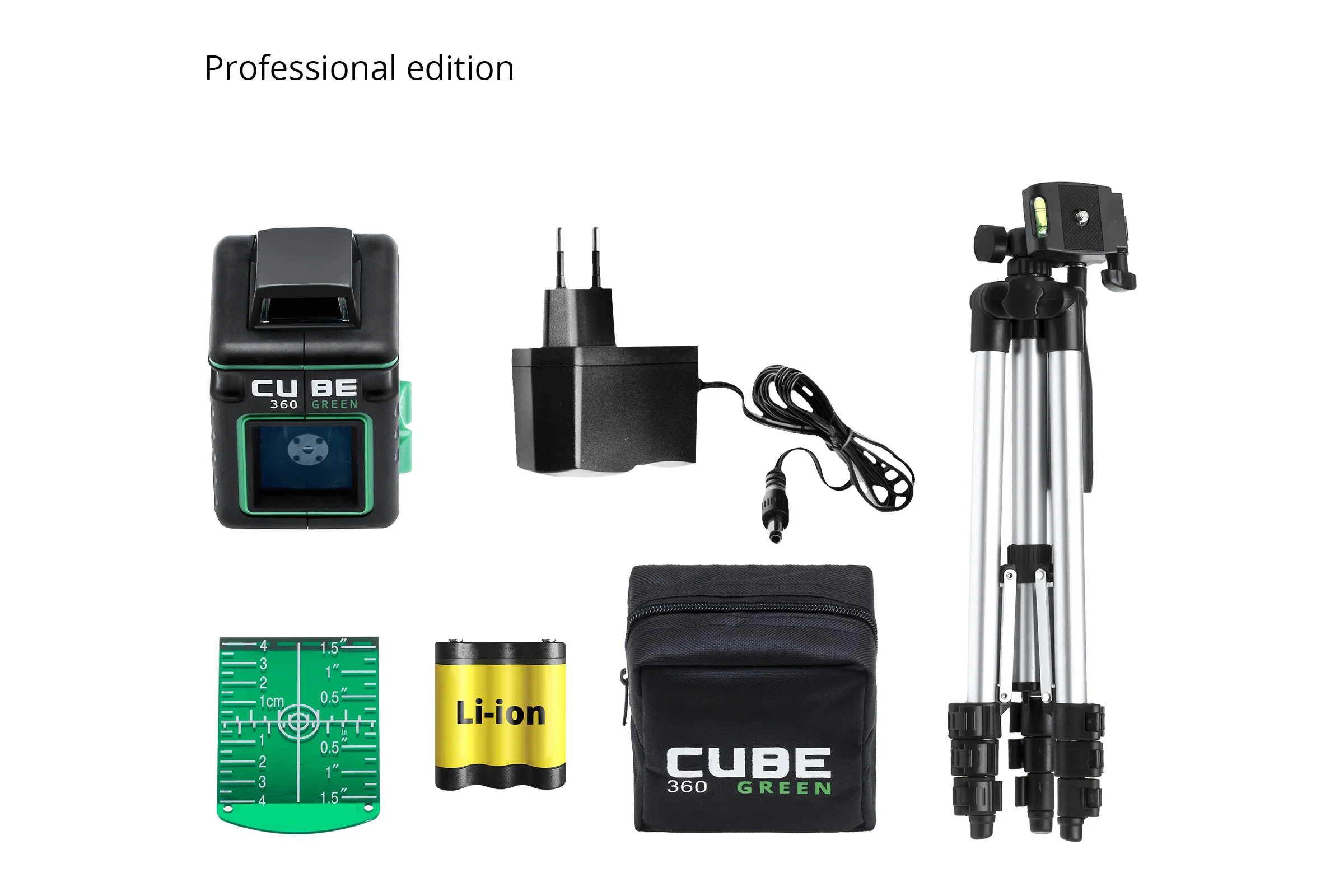 Лазерный уровень ADA Cube 360 Green Professional Edition А00535