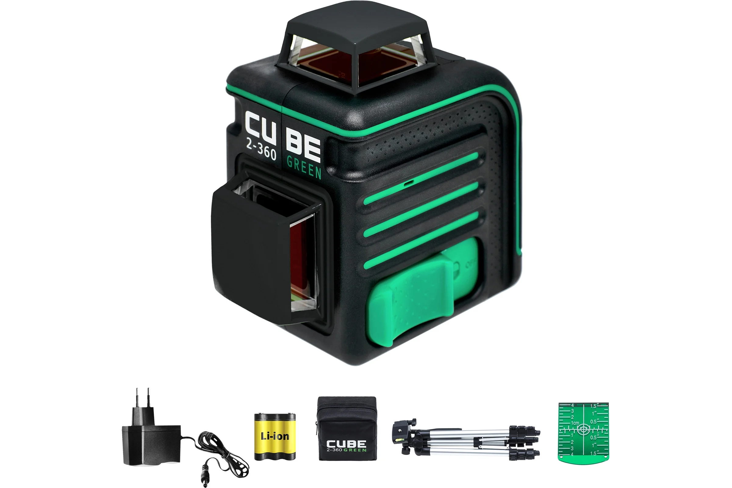 Лазерный уровень ADA Cube 2-360 Green Professional Edition А00534