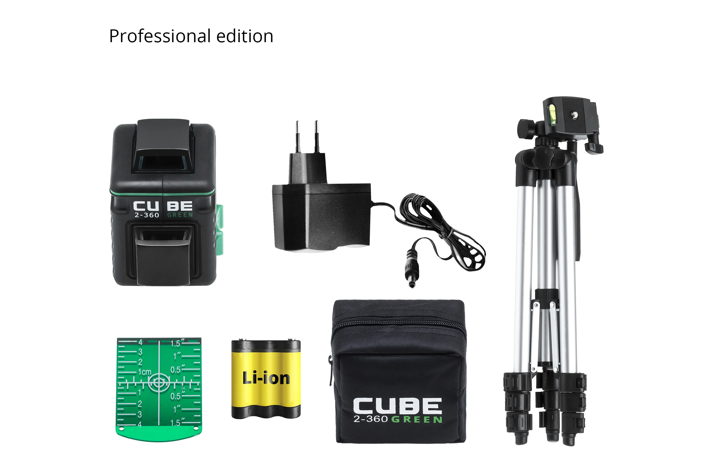 Лазерный уровень ADA Cube 2-360 Green Professional Edition А00534