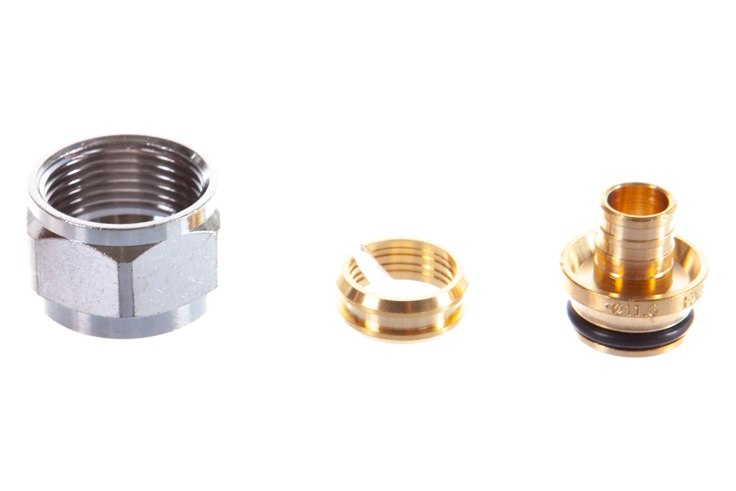 Концовка для пластиковых труб FAR 16х2,2 евроконус 3/4" FC 6075 823855