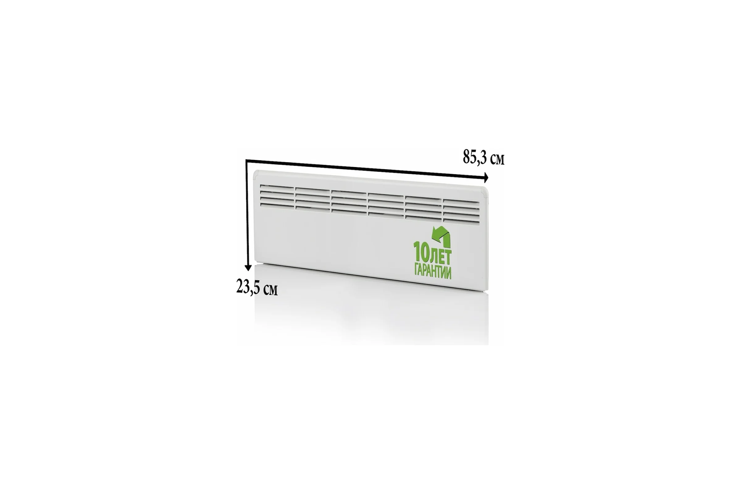 Конвектор Ensto FinnHeat MINI, механический термостат, вилка, 500Вт EPHBMM05PR