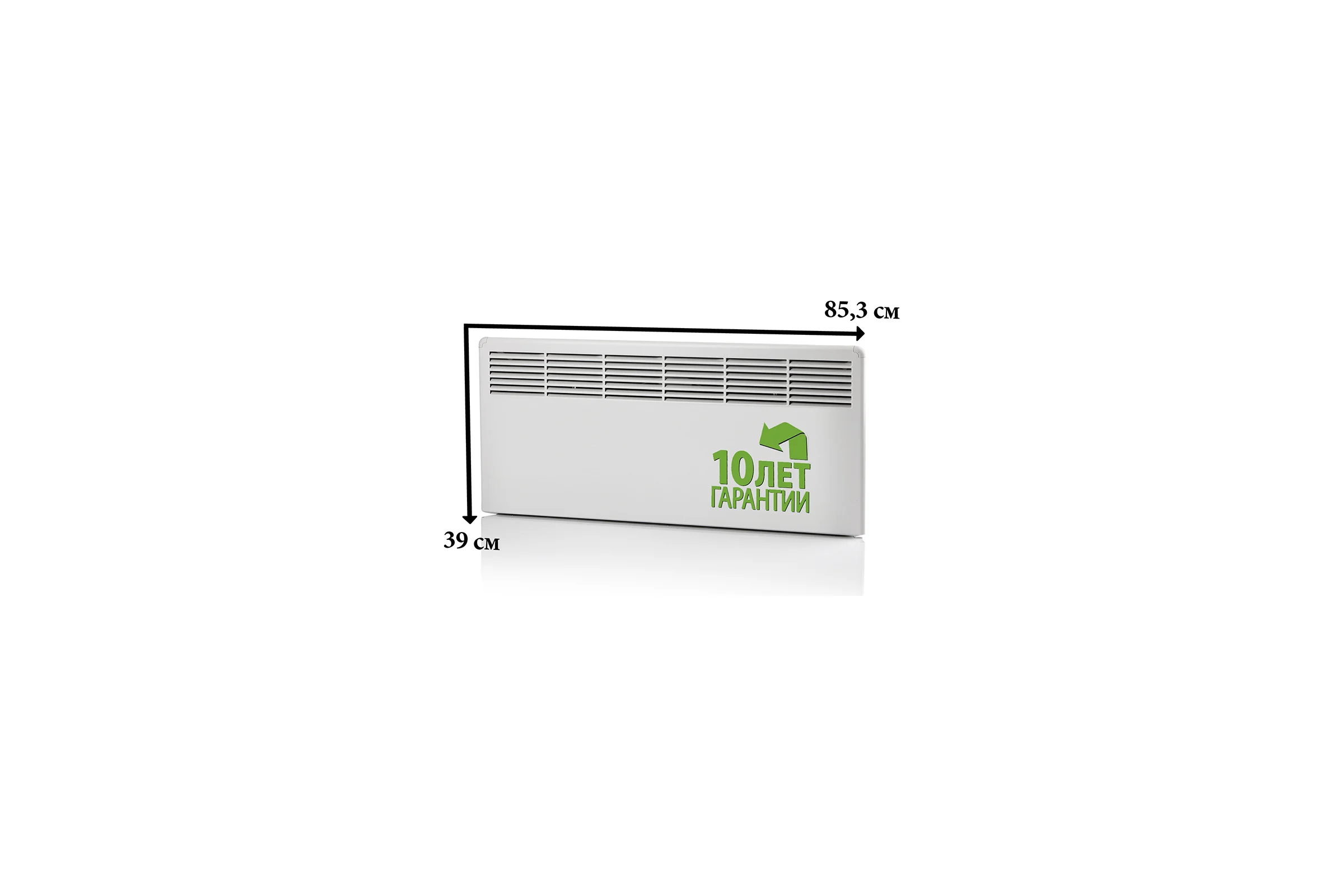 Конвектор Ensto FinnHeat, эл.термост, вилка, 1000Вт EPHBE10PR