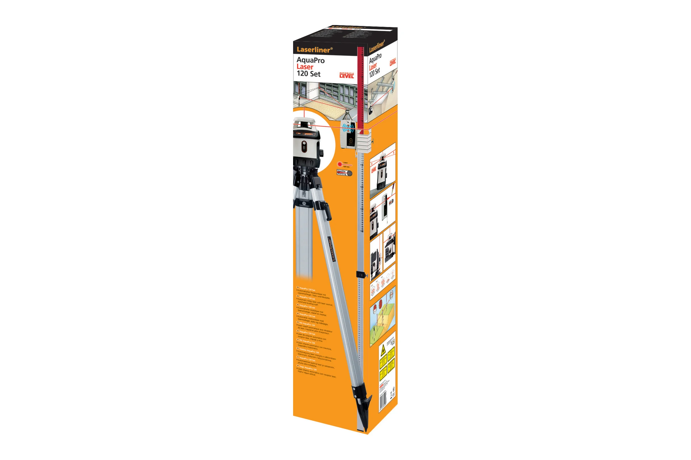 Автоматический ротационный лазер Laserliner AquaPro 310 046.02.00A