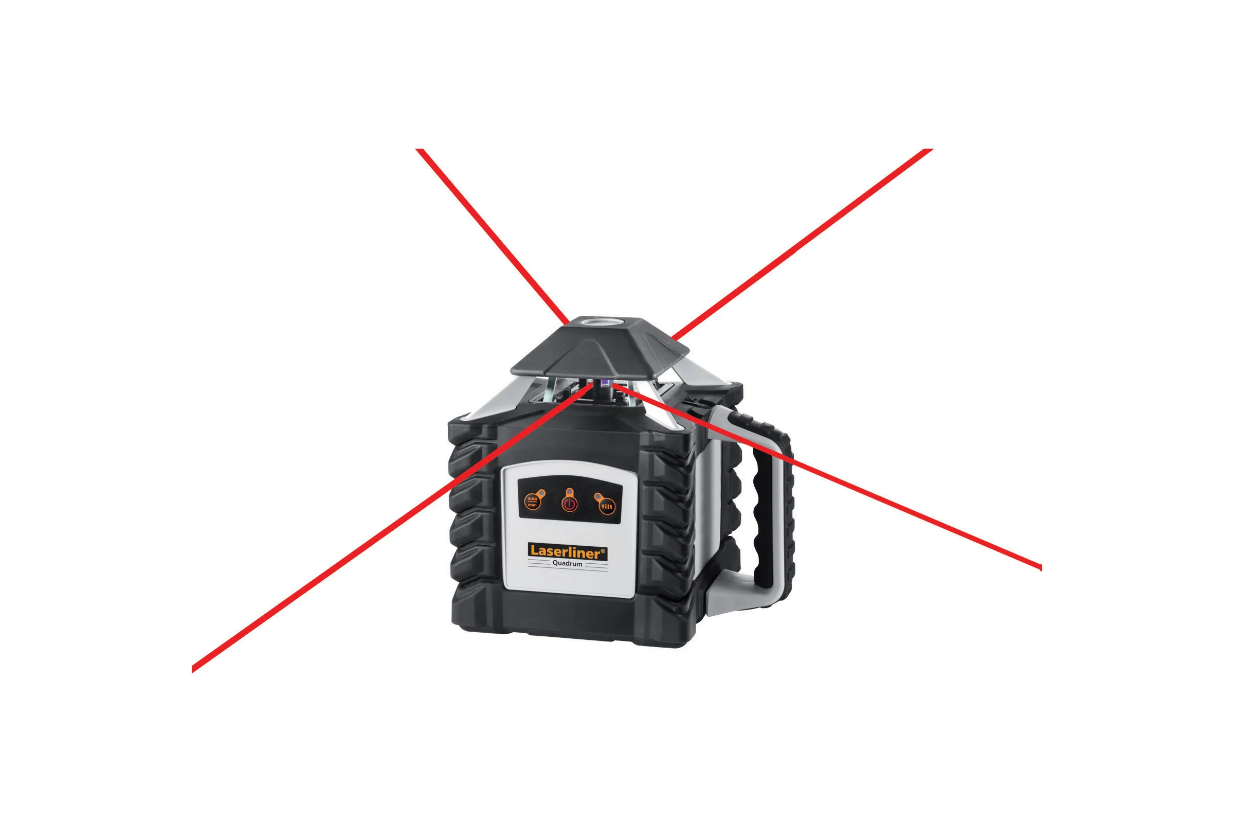 Полностью автоматический ротационный лазер Laserliner Quadrum 410 S 053.00.07A